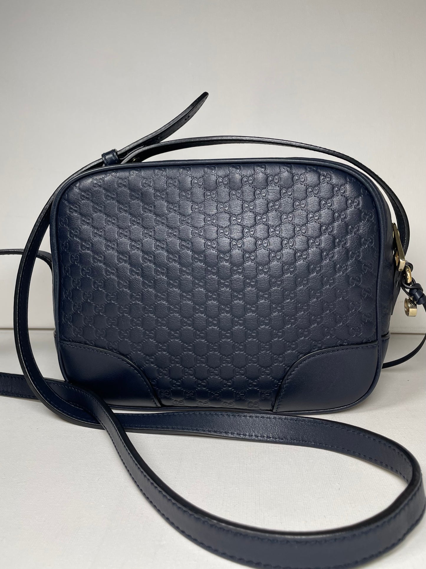 Preloved Gucci GG Guccissima Leather Bree Crossbody