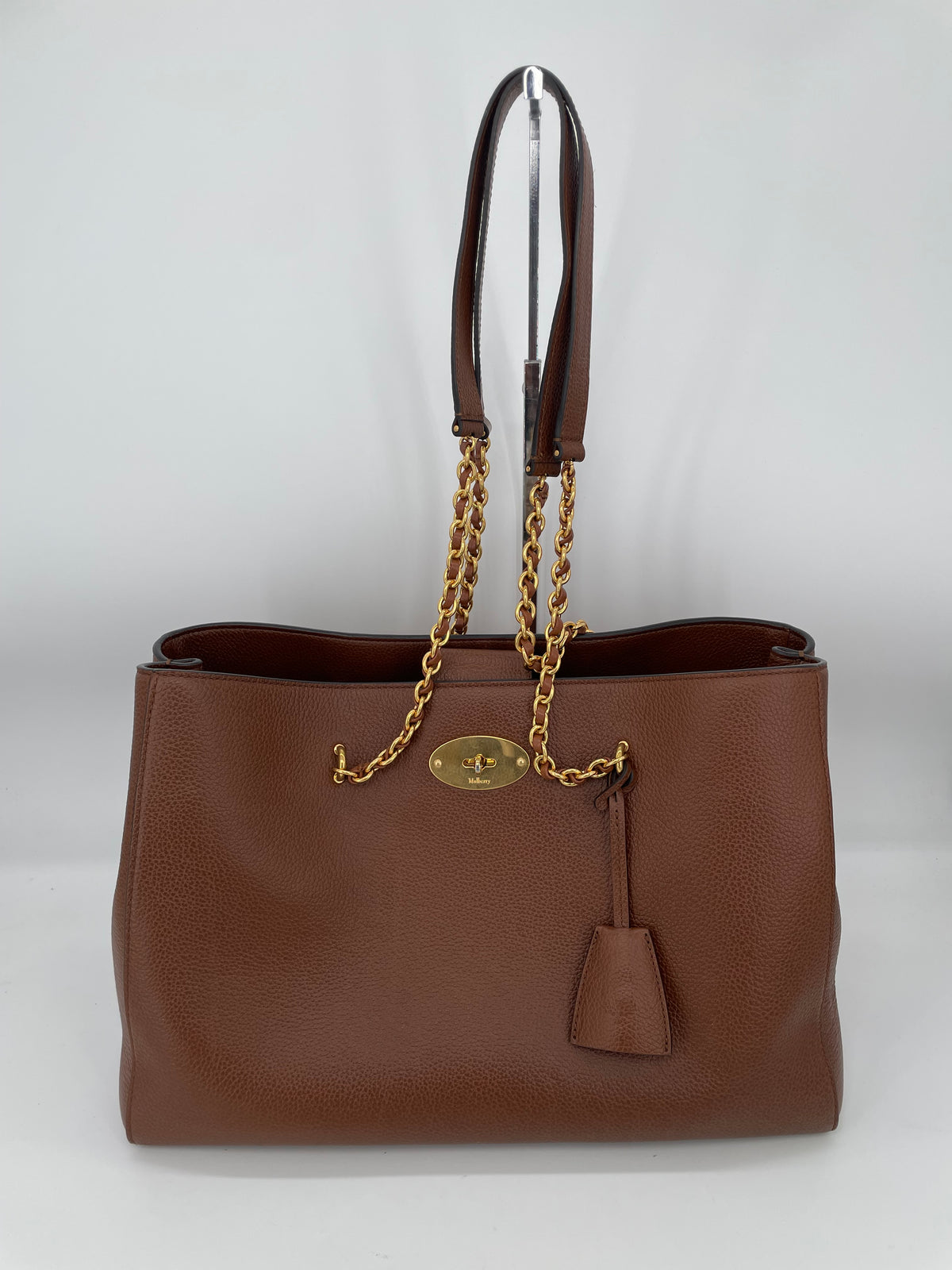 Preloved Mulberry Lily Chain Tote Bag