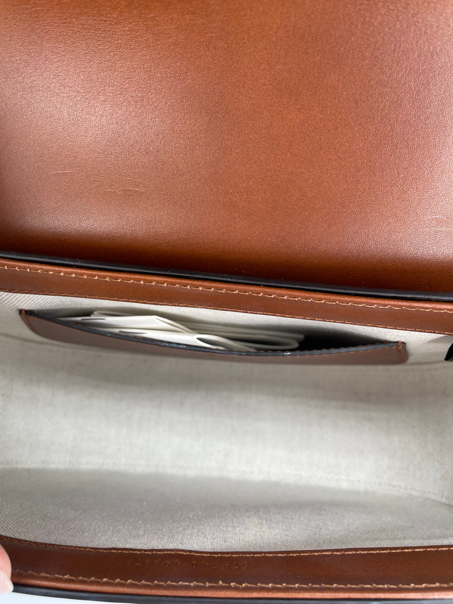 Preloved Gucci Embossed Aria Logo bag, Small