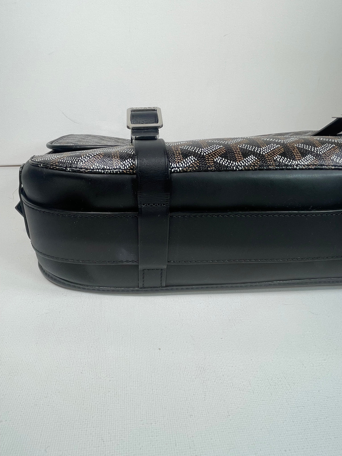 Preloved Goyard Goyardine Belvedere Messenger Bag, GM
