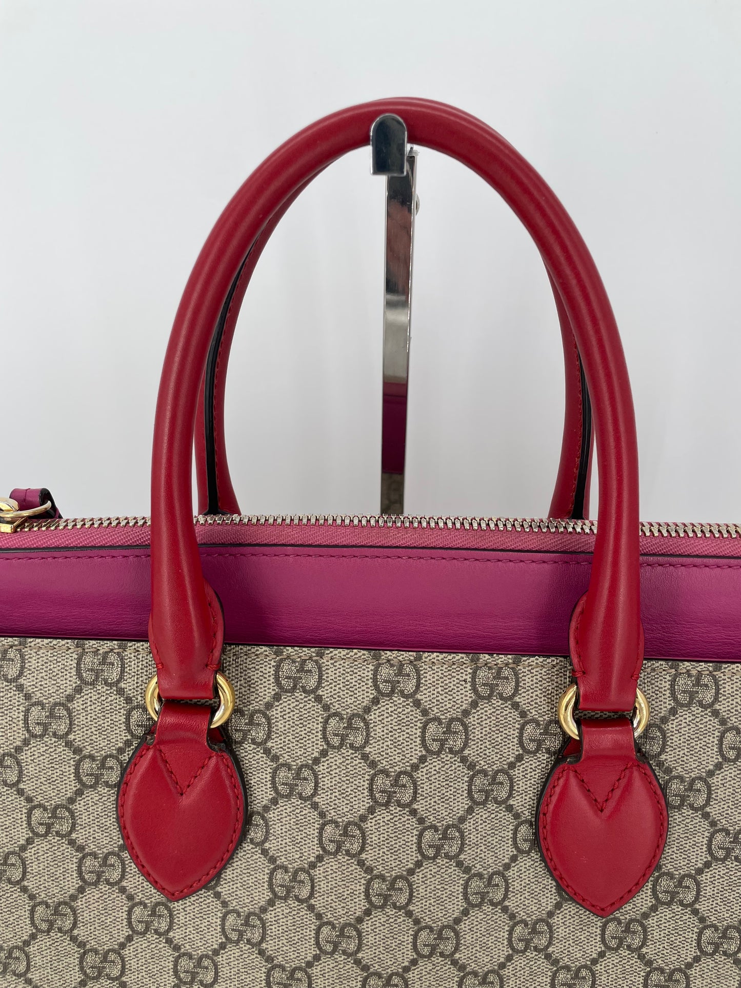 Preloved Gucci Supreme Monogram Tote Bag