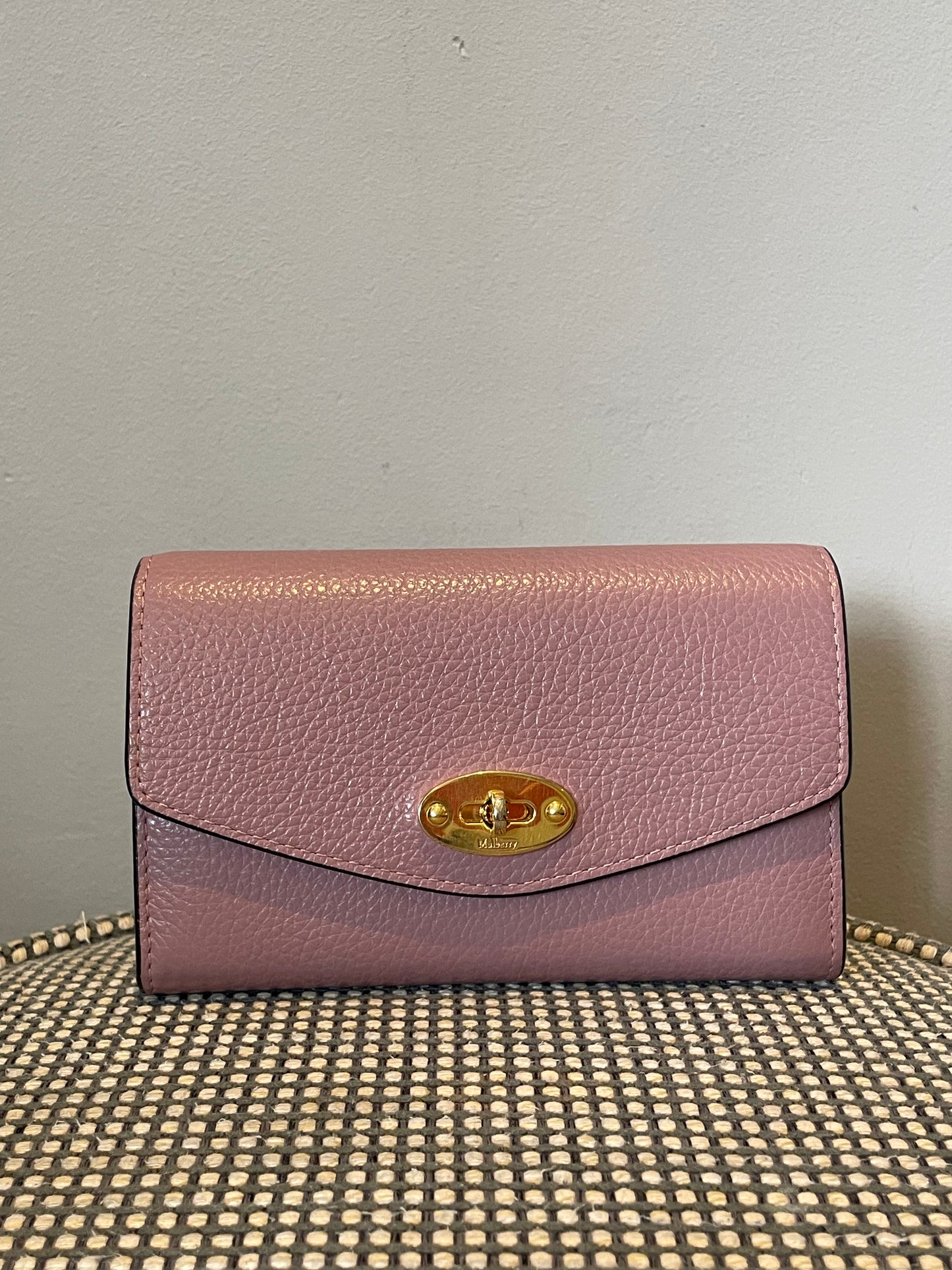 Preloved Mulberry Darley Folded Multi Wallet