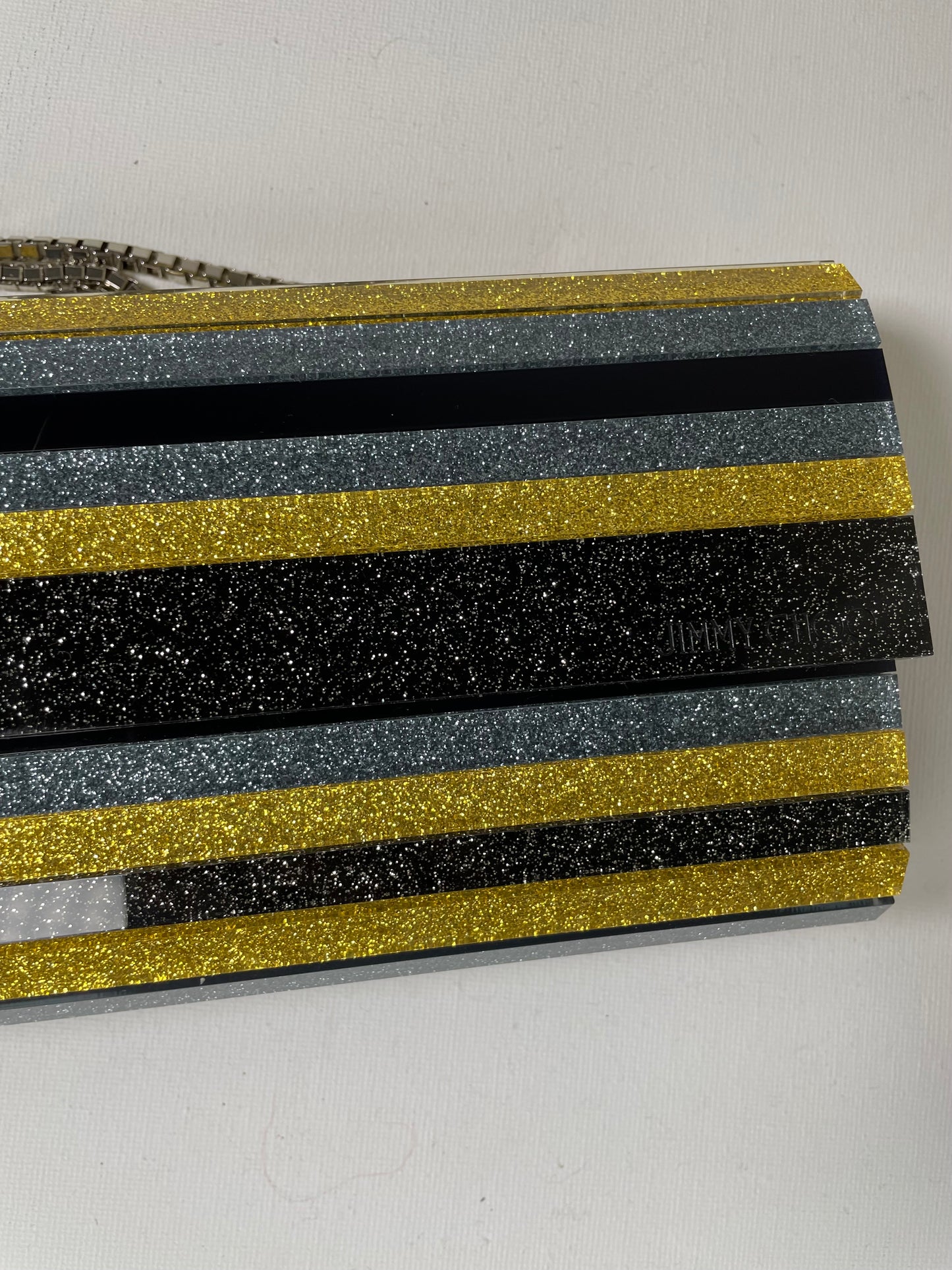 Preloved Jimmy Choo Sweetie clutch bag