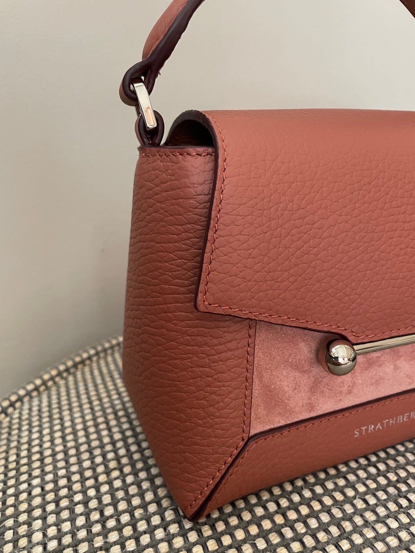 Preloved Strathberry Mosaic Nano Crossbody Bag