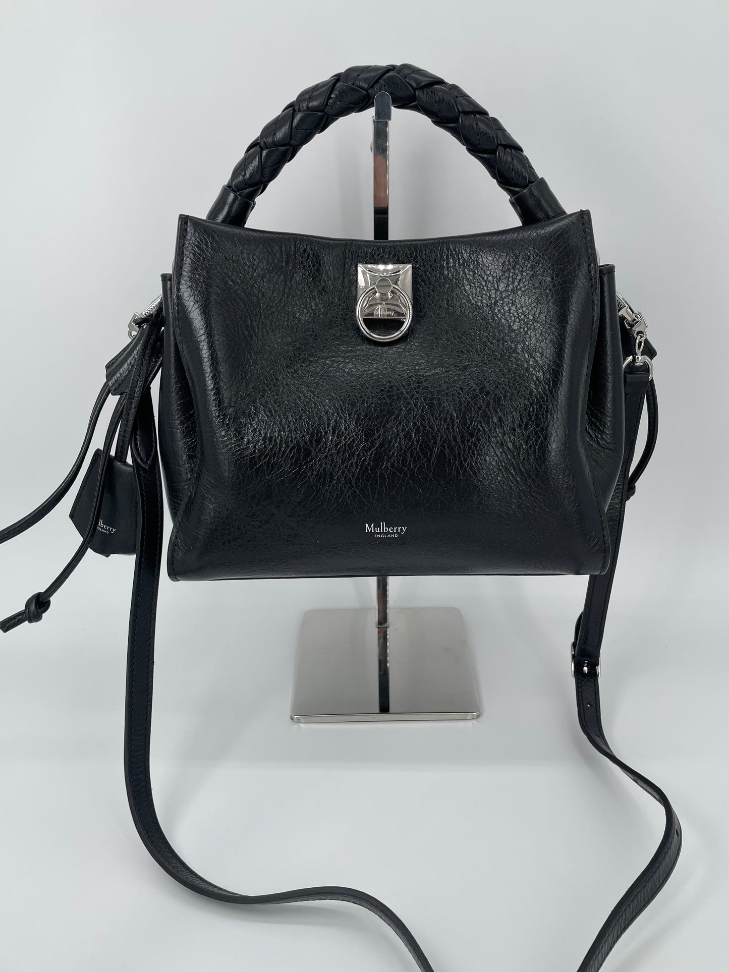 Preloved Mulberry Iris Shoulder Bag, Small
