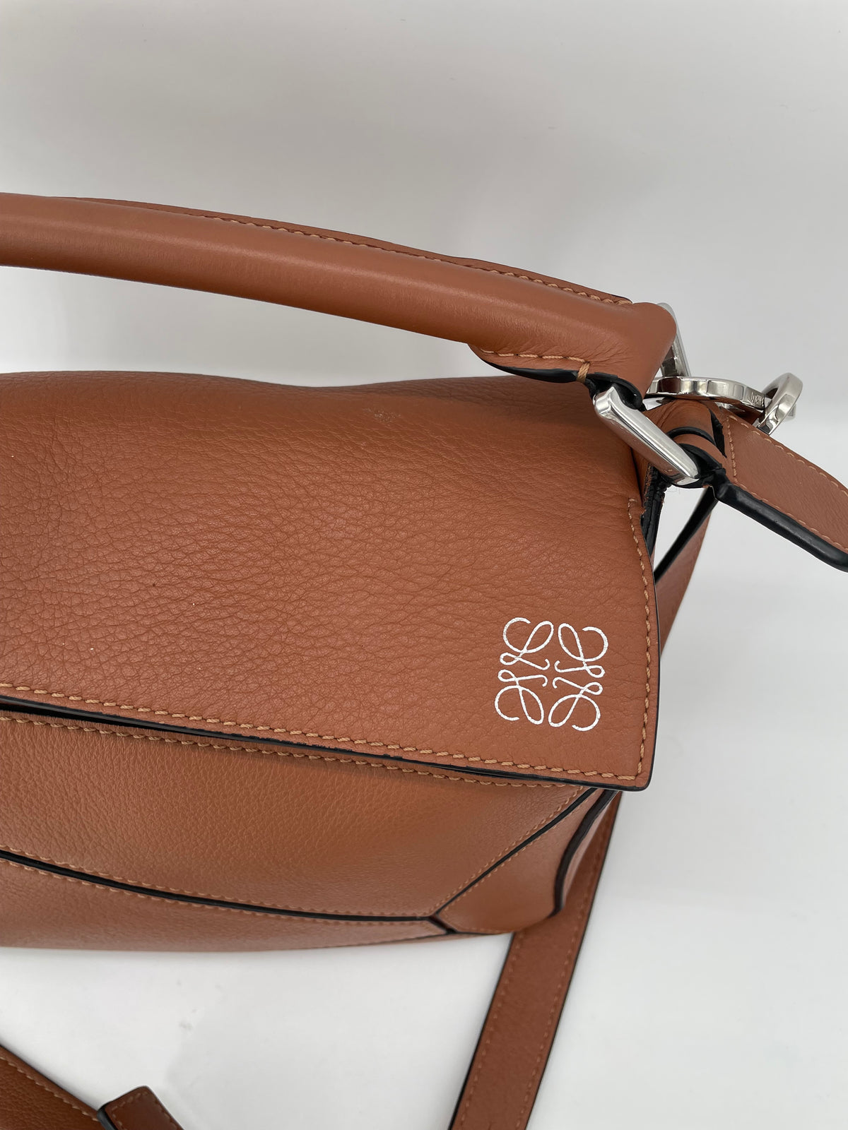 Preloved Loewe Puzzle Shoulder Bag, Small