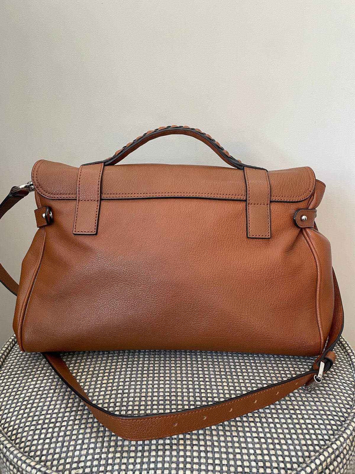 Preloved Mulberry Alexa Satchel Bag, Medium