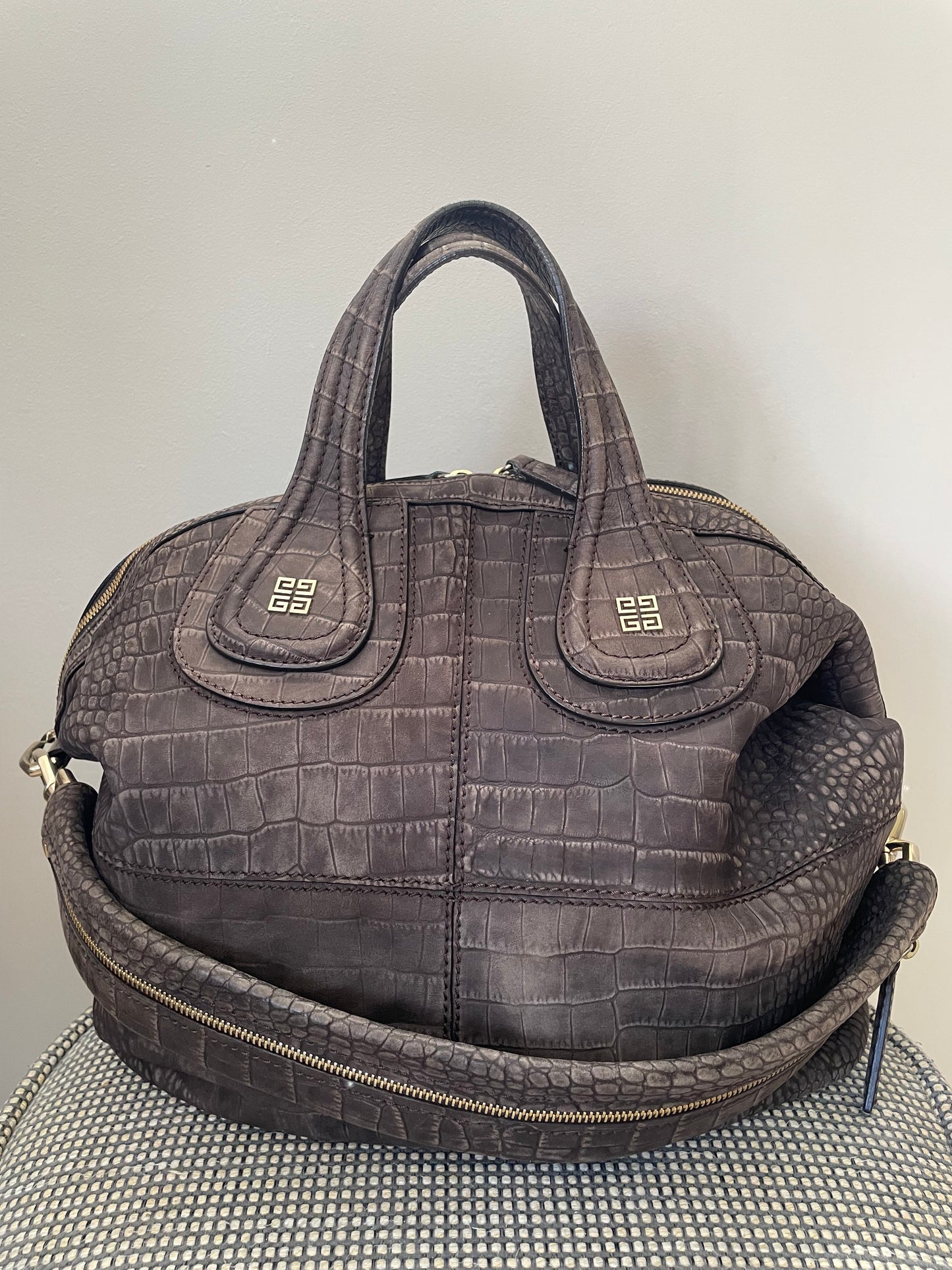 Preloved Givenchy Nightingale Tote Bag, Medium