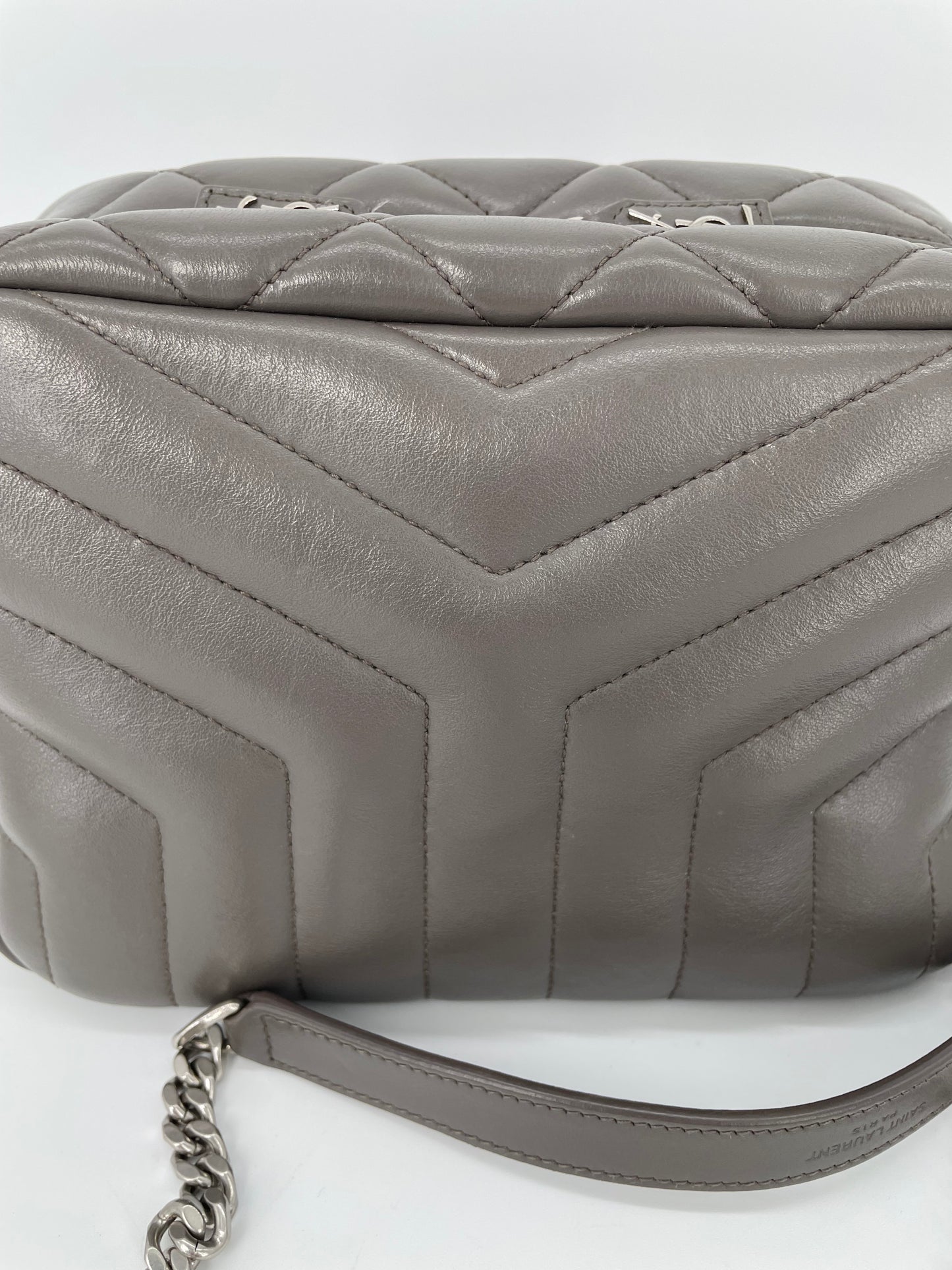 Preloved Saint Laurent Loulou Bowling Bag, Small