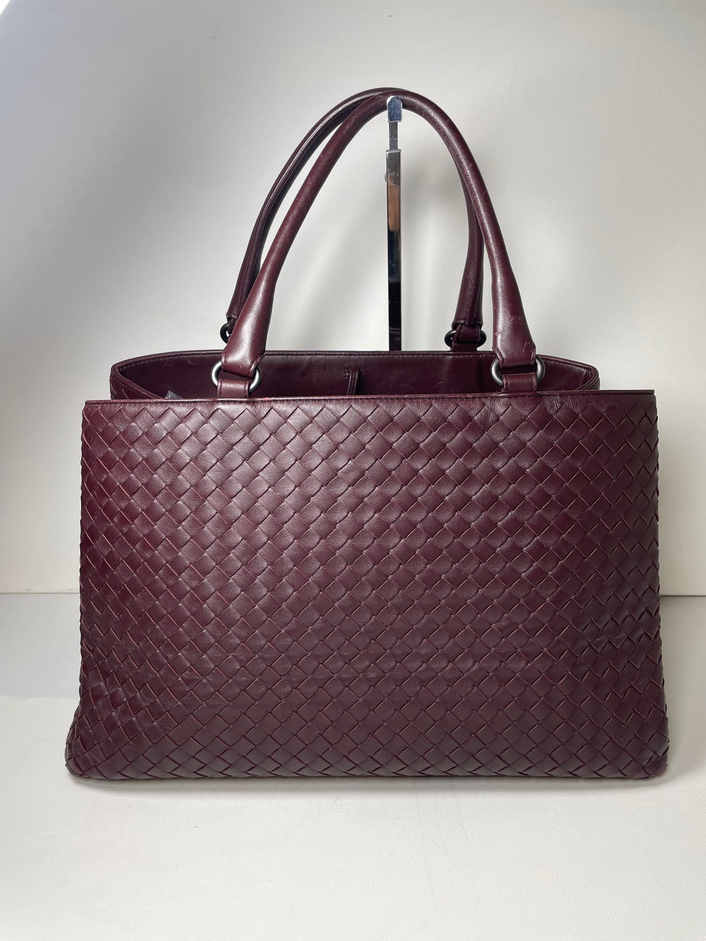 Preloved Bottega Veneta Milano Tote Bag, Medium