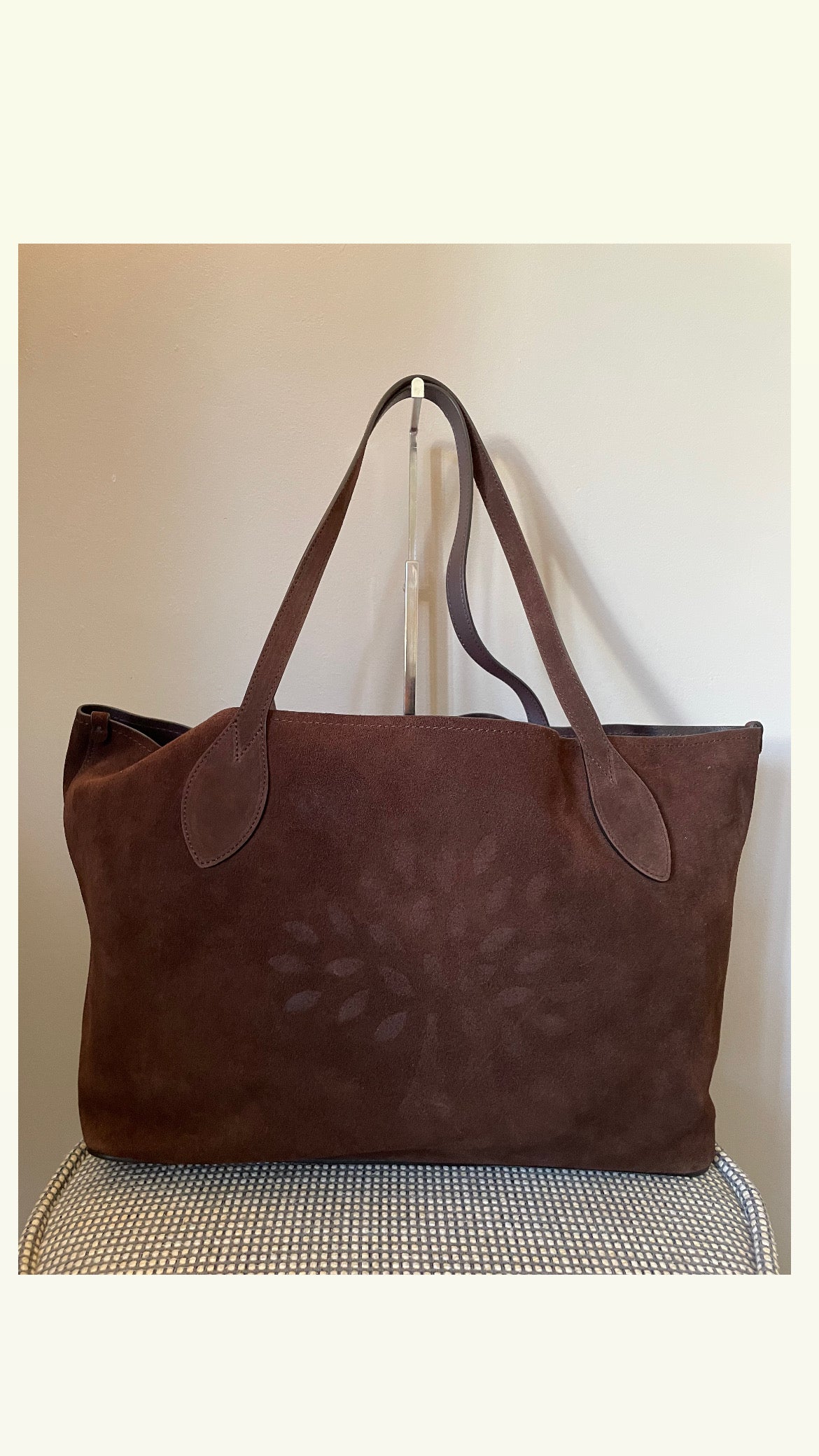 Preloved Mulberry Oversized Tree Shopping Tote