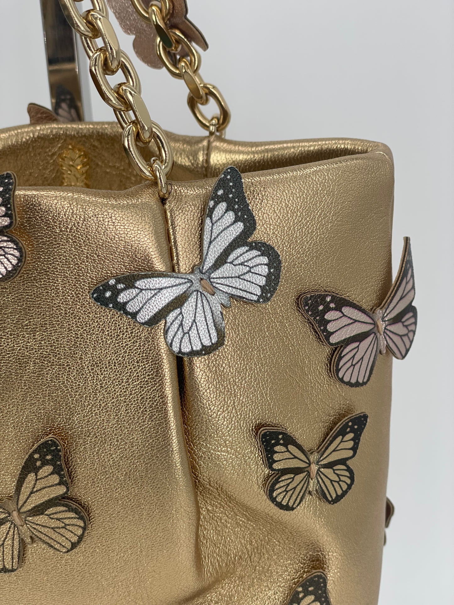 Preloved Aquazzura Papillion Tote Bag, Mini