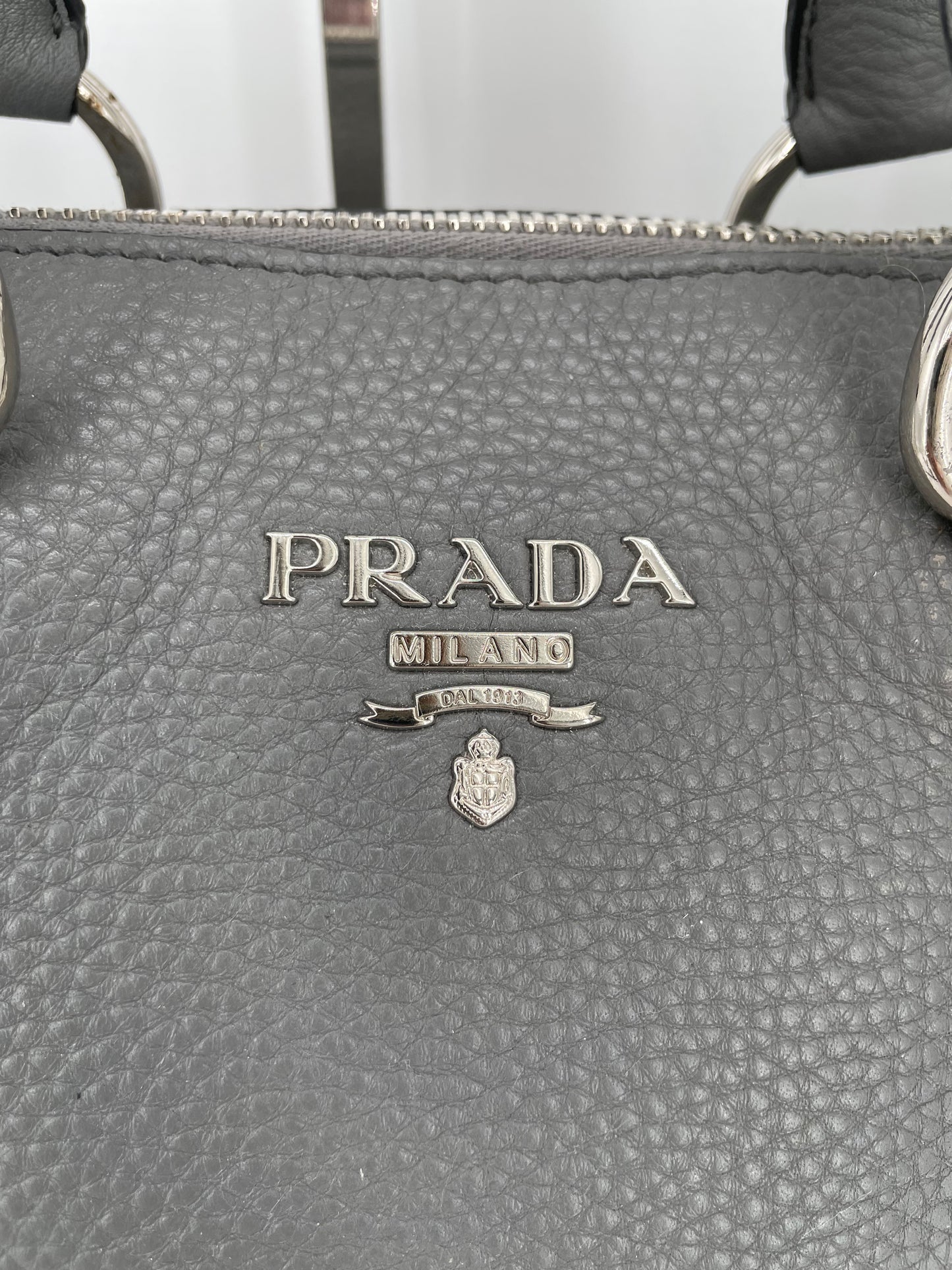 Preloved Prada Vitello Phenix Two Way Tote Bag, Large