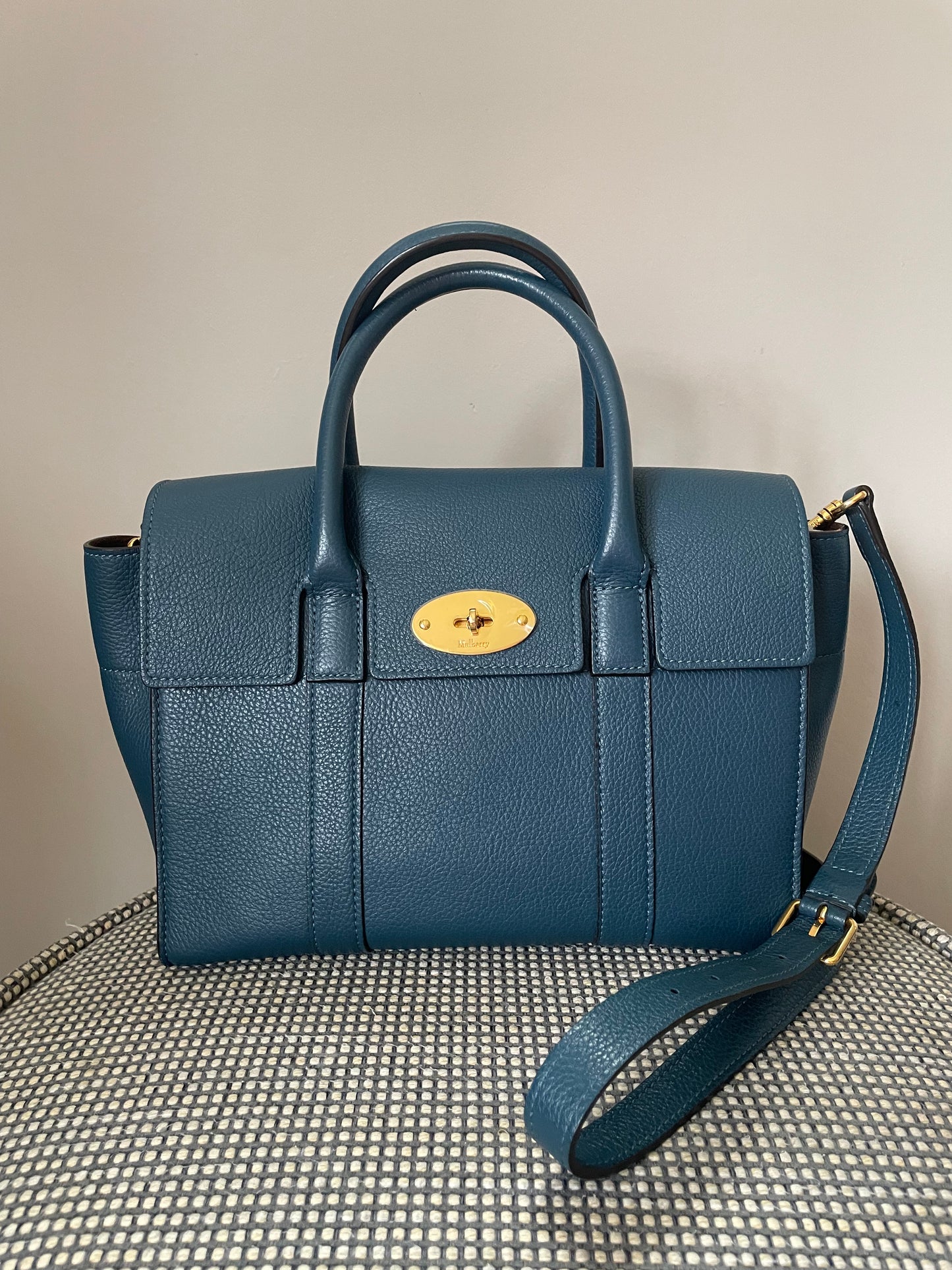 Preloved Mulberry Bayswater Tote Bag, Small