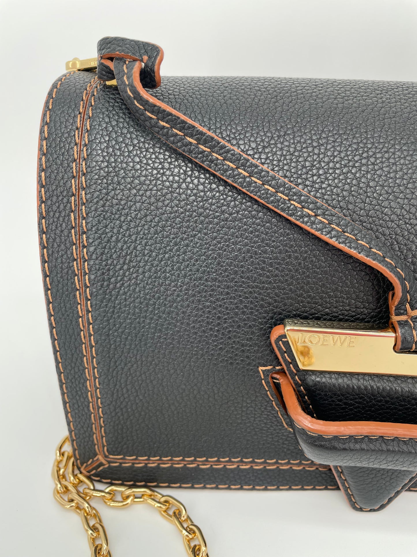 Preloved Loewe Soft Barcelona Shoulder Bag,