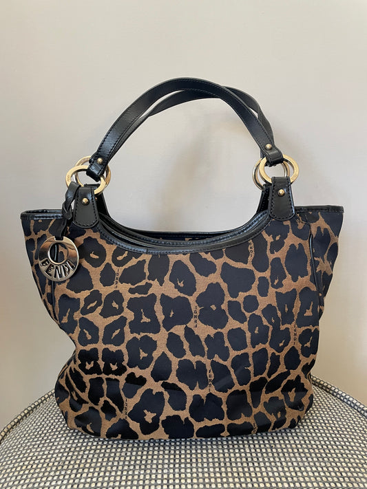 Preloved, Vintage Fendi Chef Canvas Shoulder tote bag