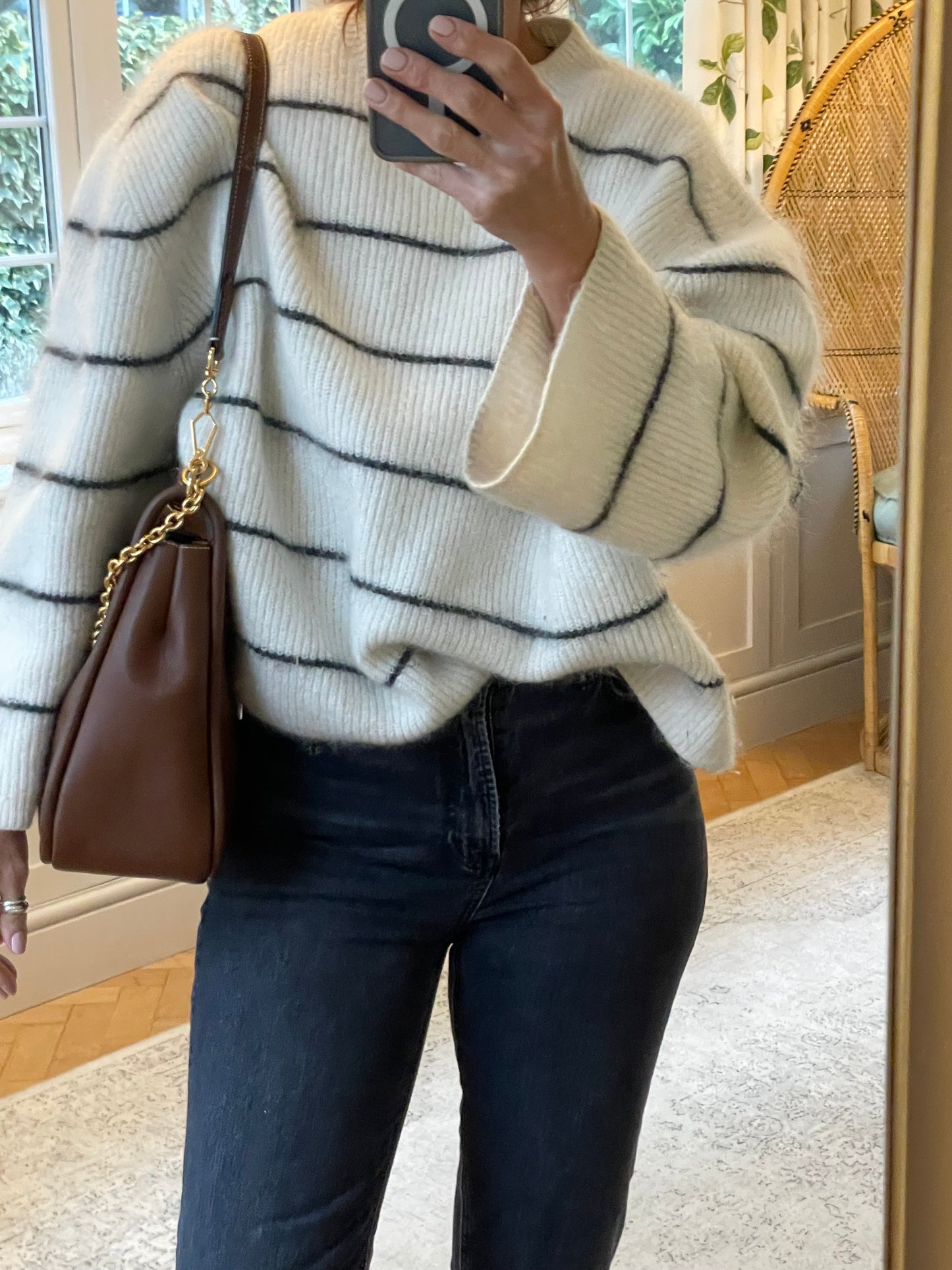 Preloved Mulberry Leighton Shoulder Bag, Medium