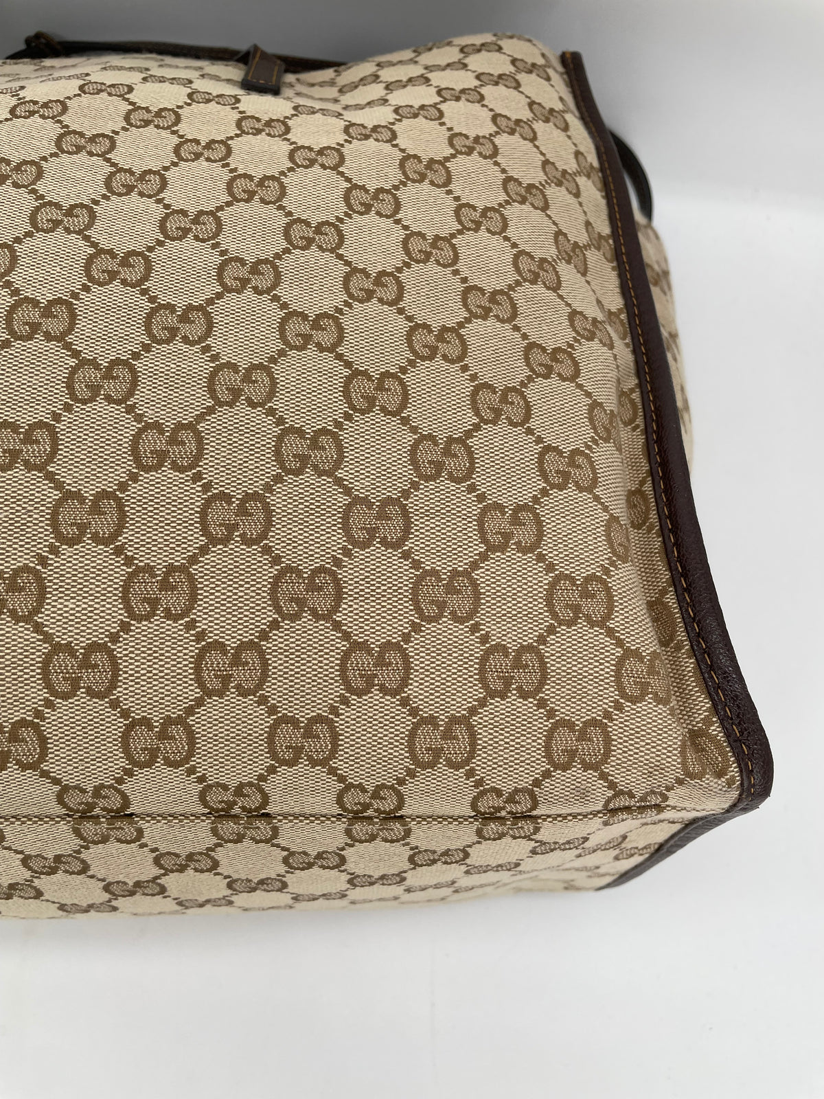 Preloved Gucci Londres Tote Bag, Large