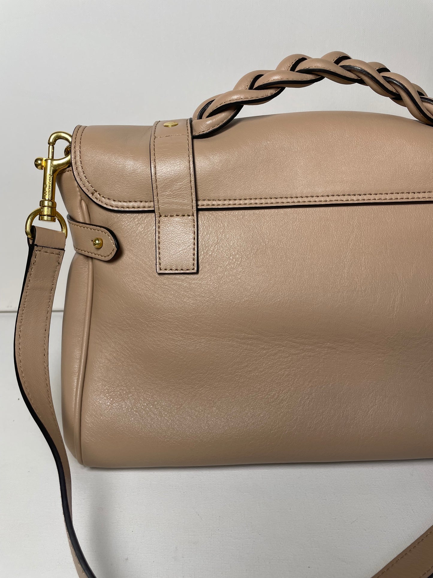 Preloved Mulberry Alexa Satchel Bag, Regular