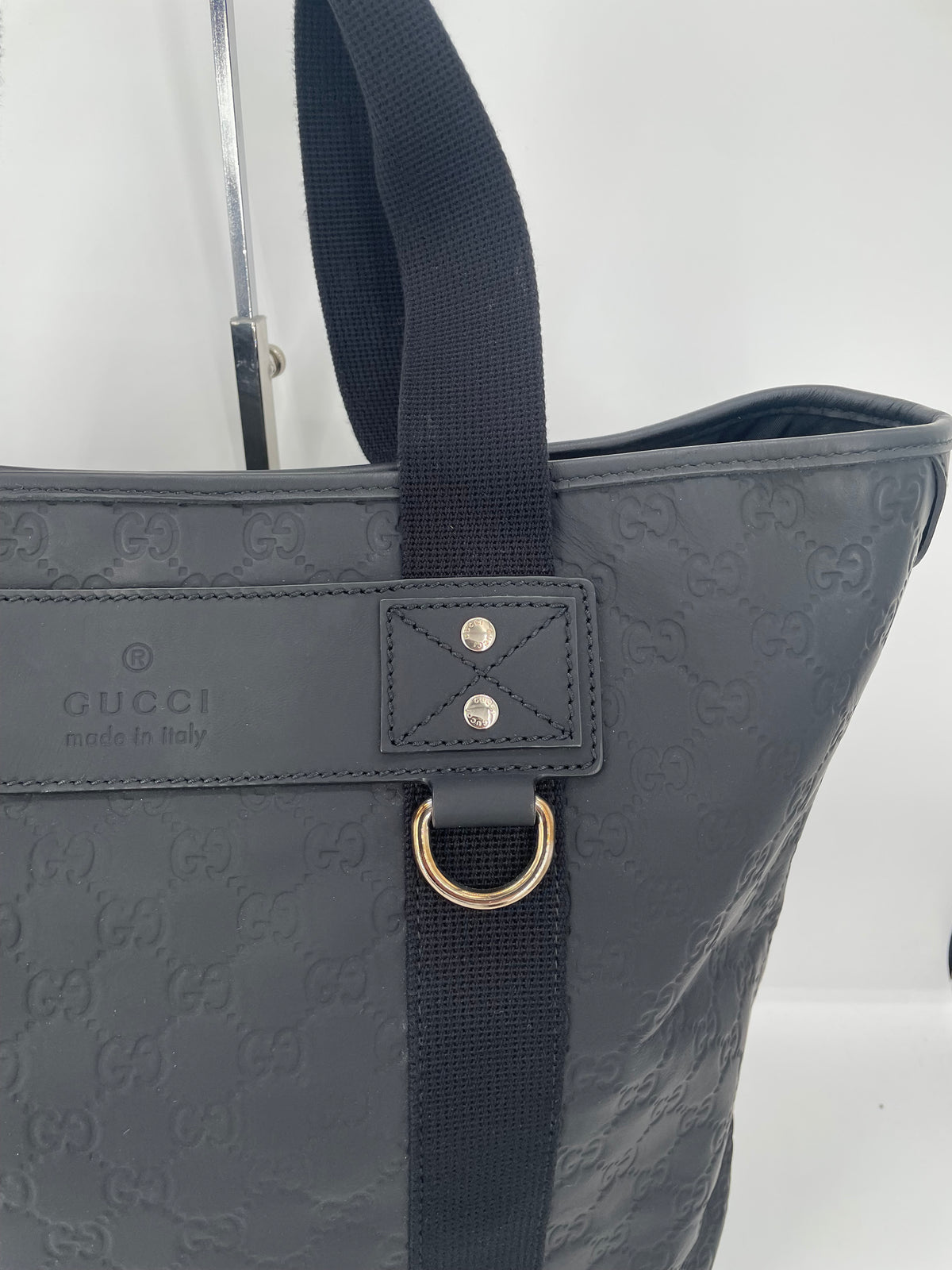 Preloved Gucci Guccissima Shoulder Tote Bag