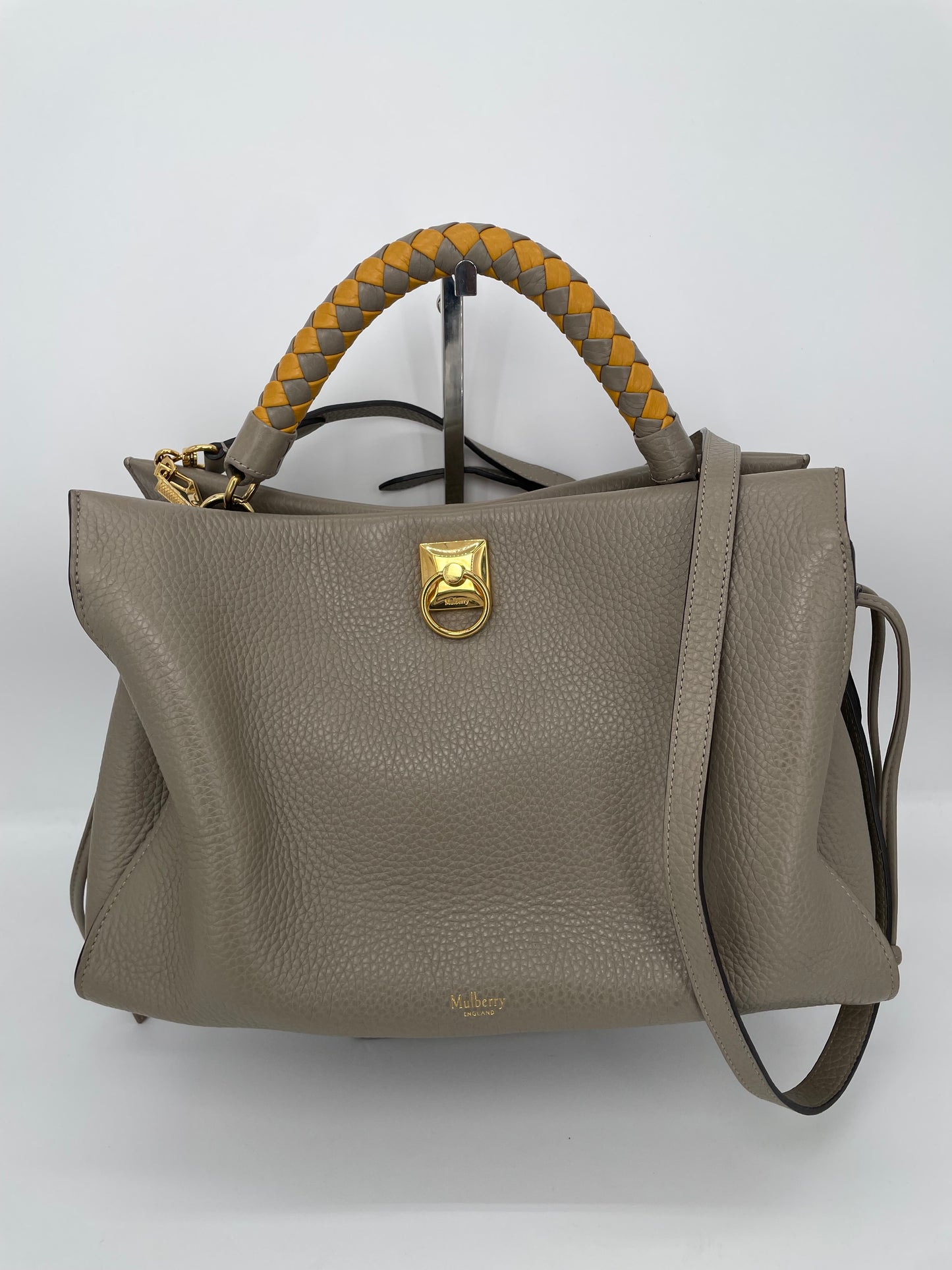 Preloved Mulberry Iris Two Way Tote, Large