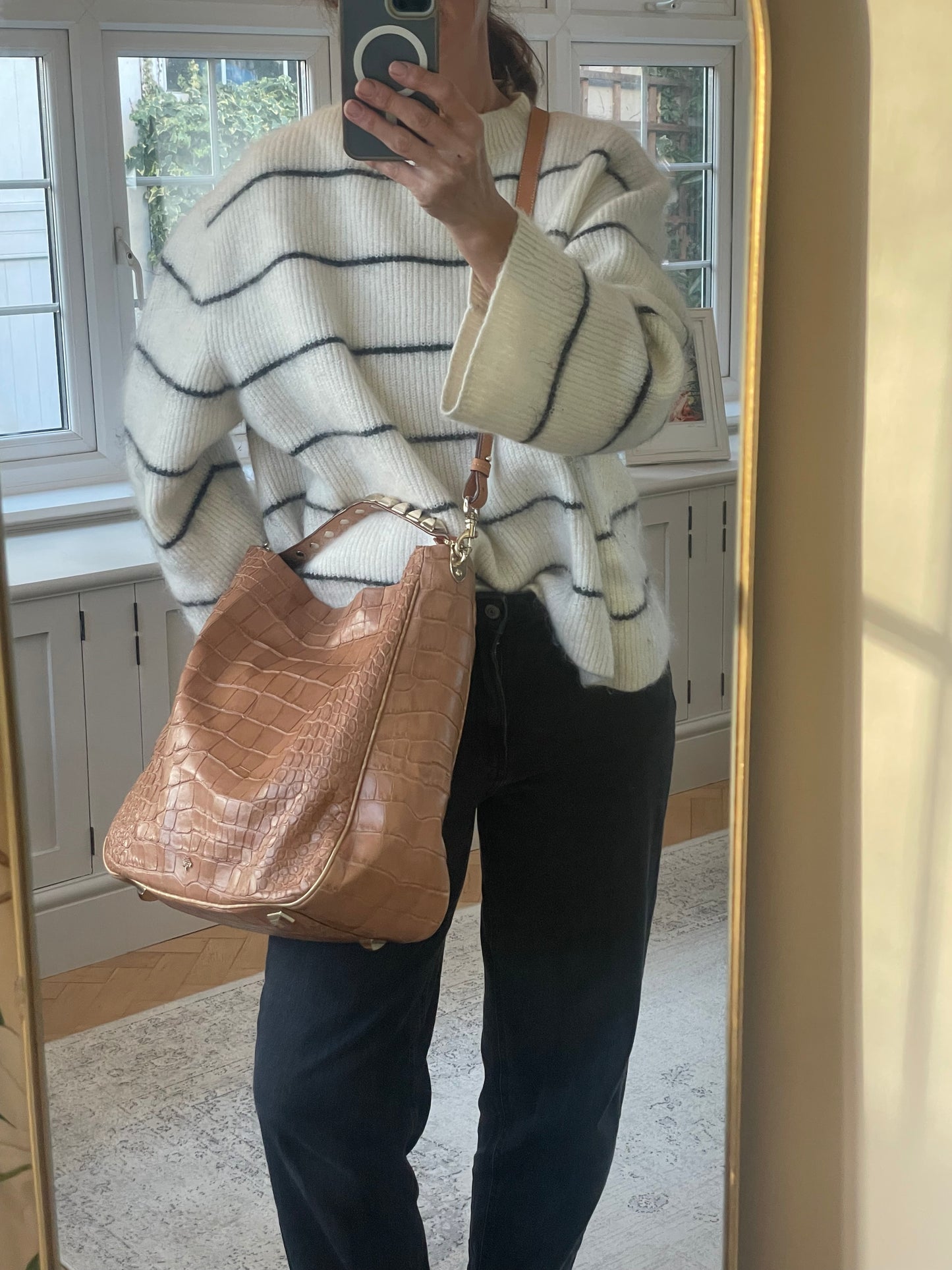 Preloved Mulberry Eliza Hobo Bag, Large