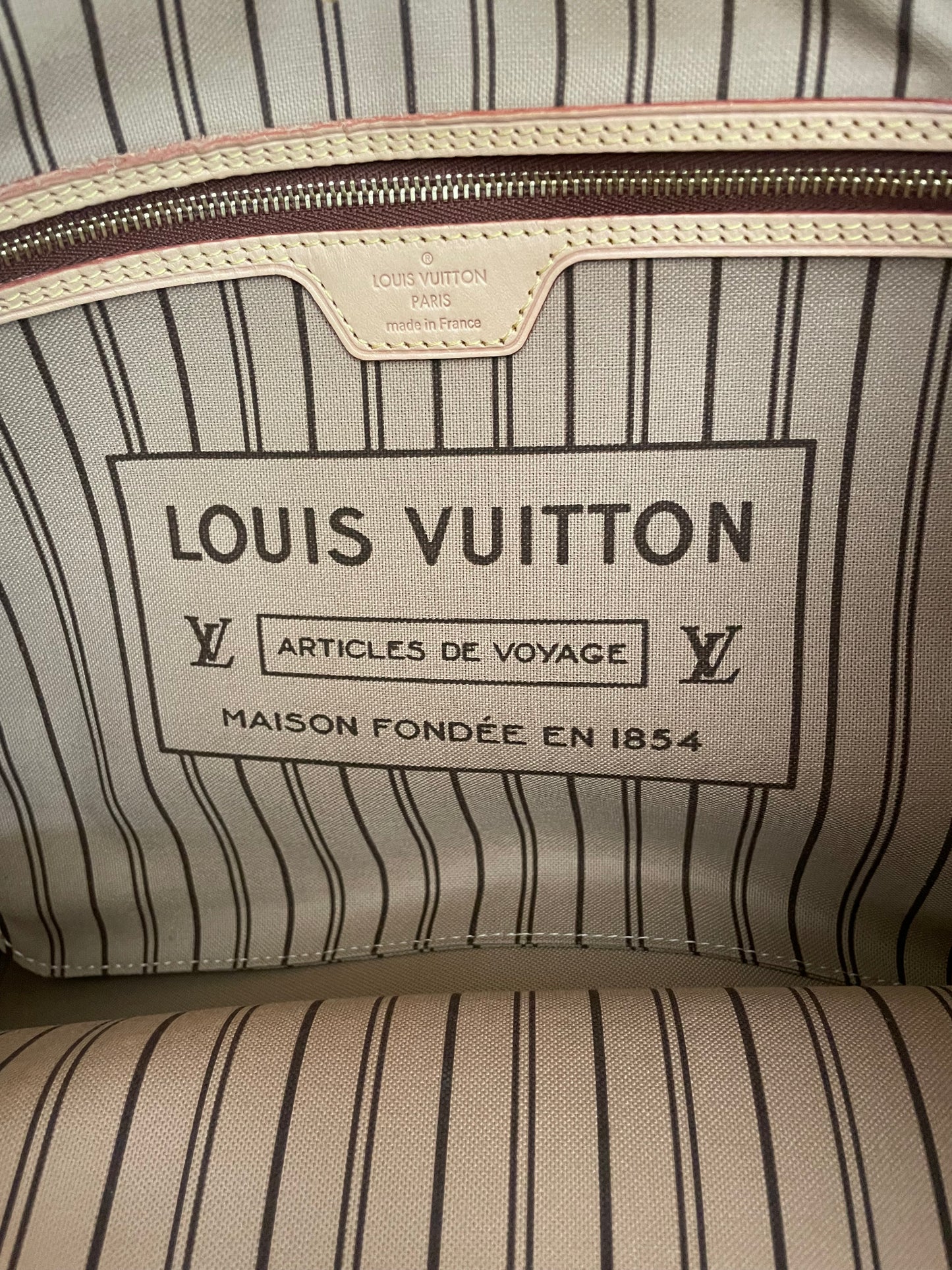 Preloved Louis Vuitton Neverfull Shopping Tote, MM