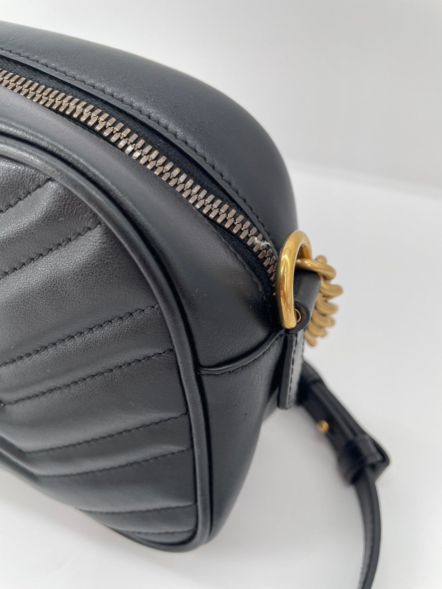 Preloved Gucci Marmont Shoulder Bag, Small