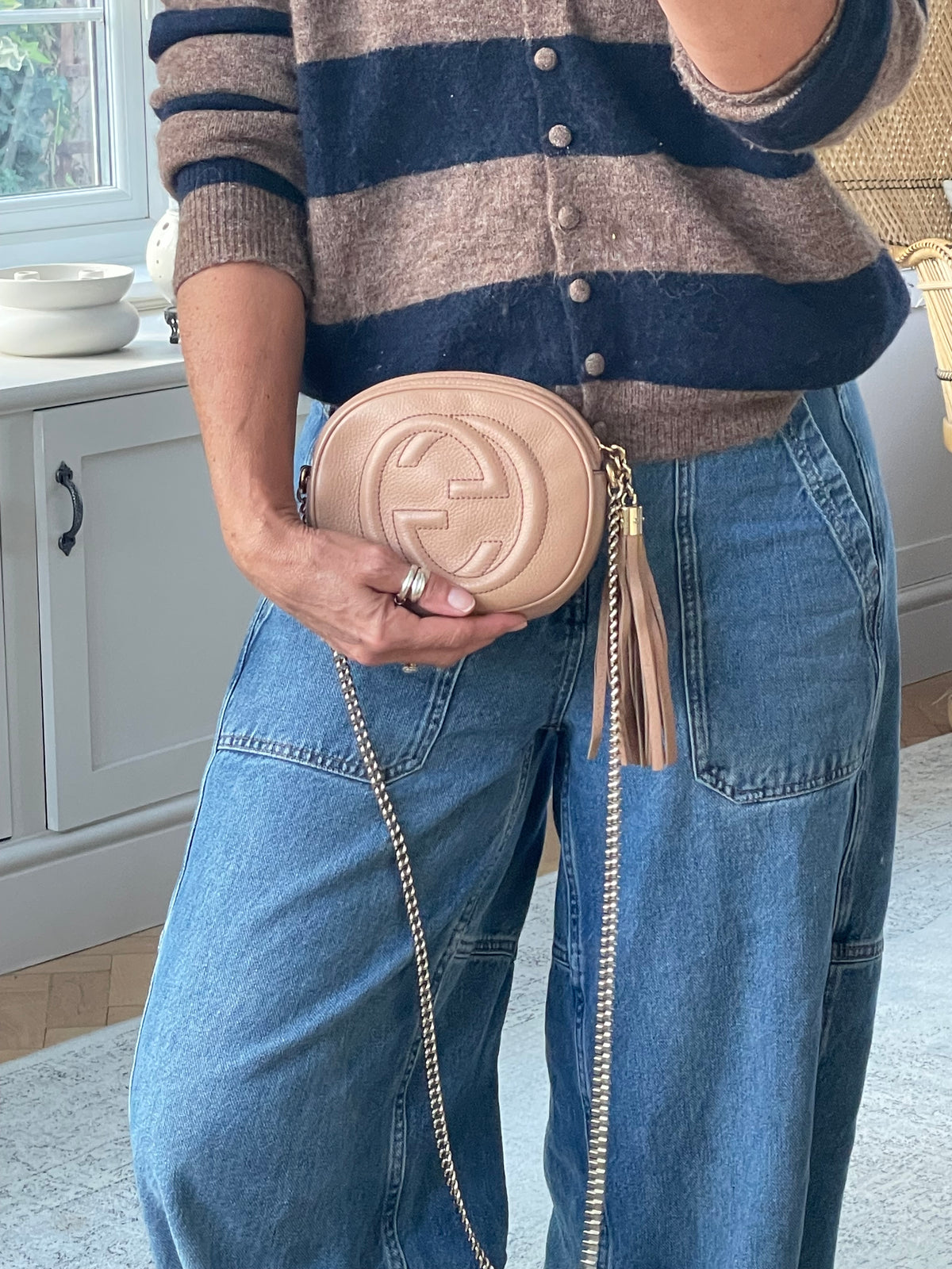 Preloved Gucci Soho Chain Crossbody Bag, Mini