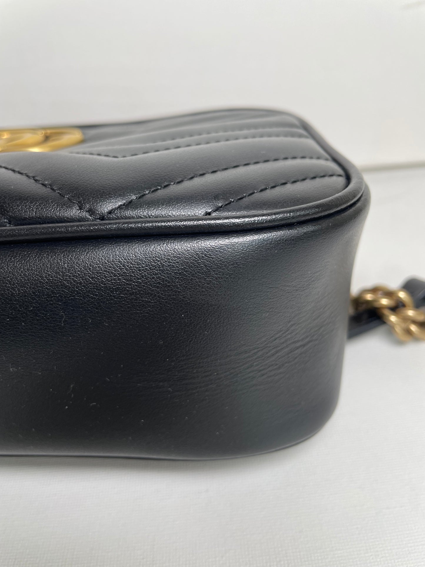 Preloved Gucci Marmont Shoulder Bag, Small