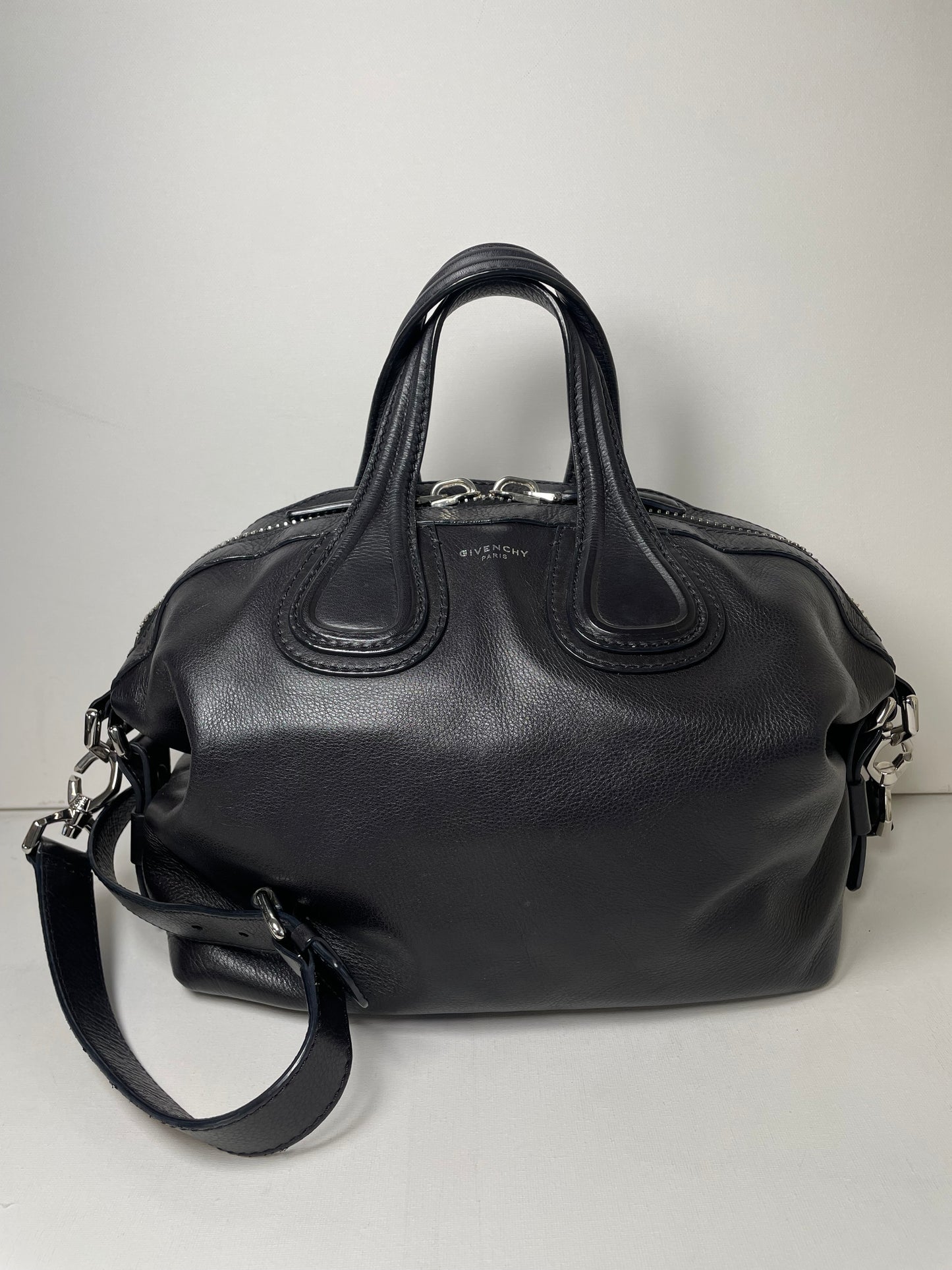 Preloved Givenchy Nightingale Shoulder Tote Bag, Small