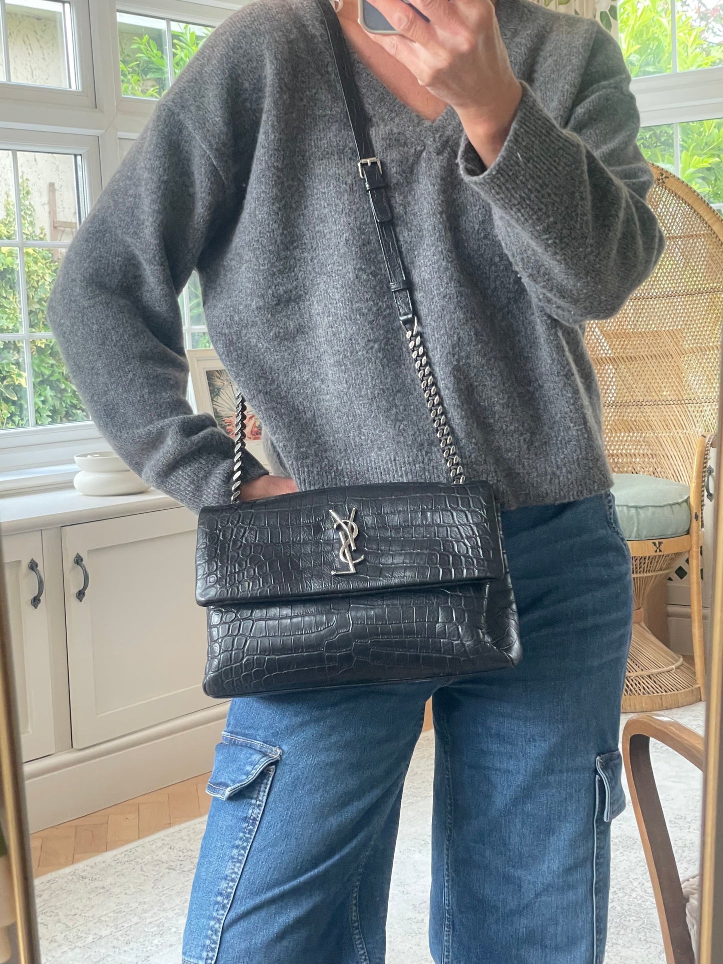 Preloved Yves Saint Laurent  West Hollywood Shoulder Bag