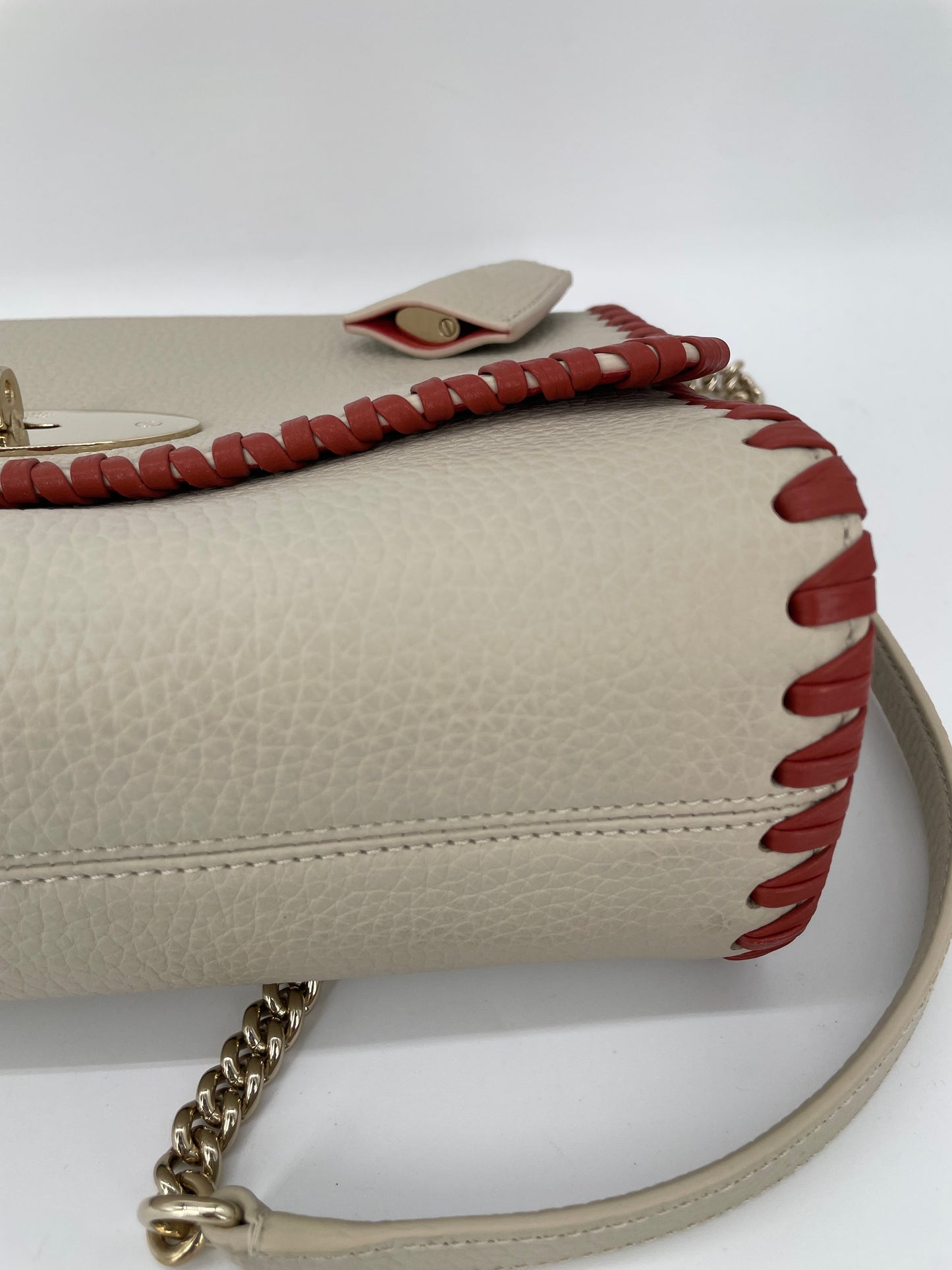 Preloved Mulberry Lily Shoulder Bag, Medium