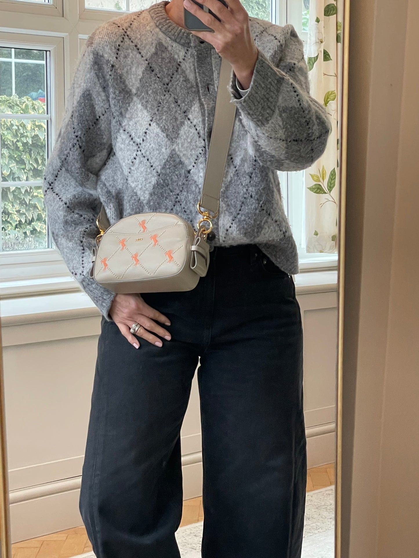 Preloved Chloe Galloping Horse Crossbody Bag