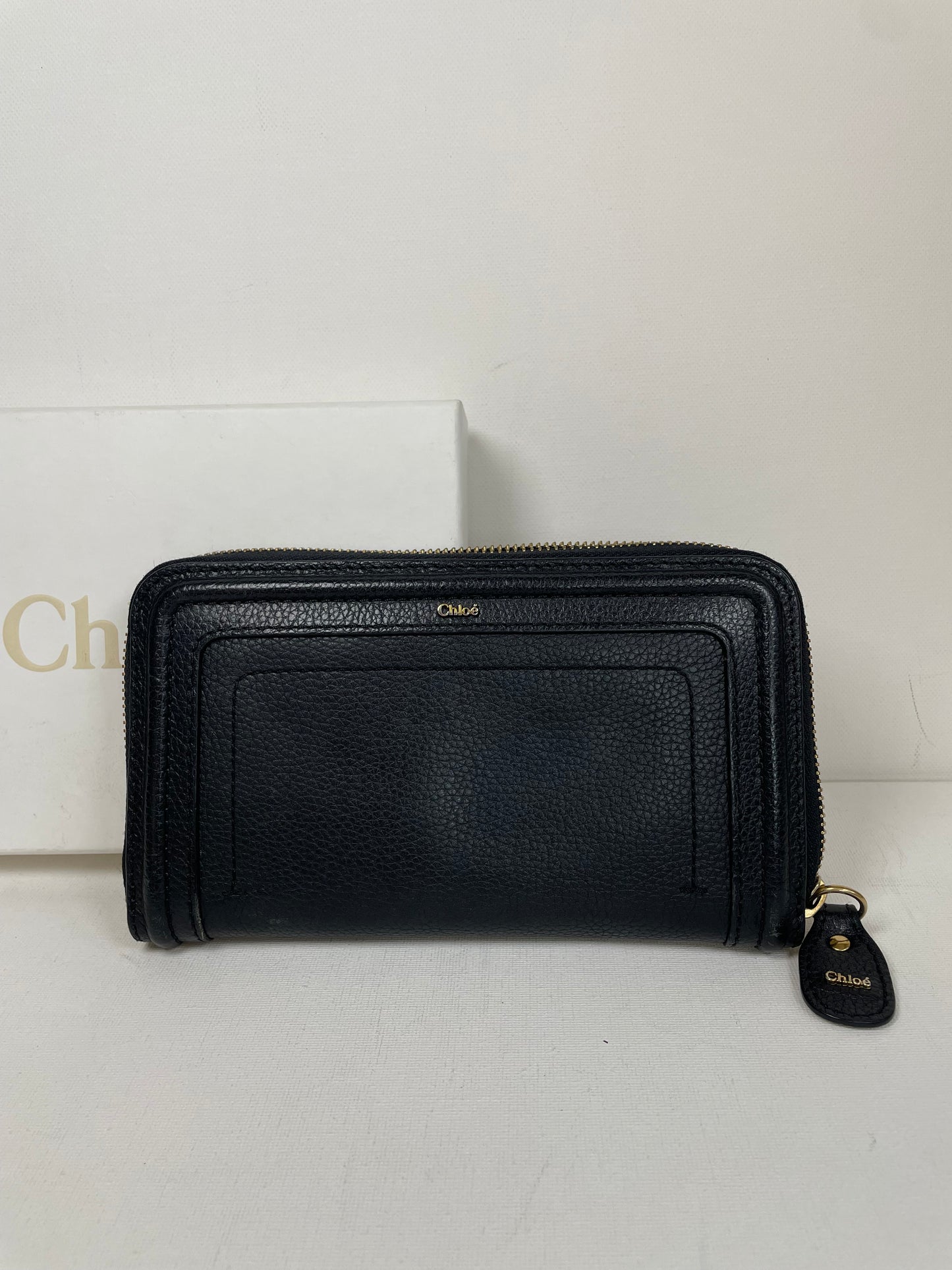 Preloved Chloe Marcie Long Zip Round Wallet