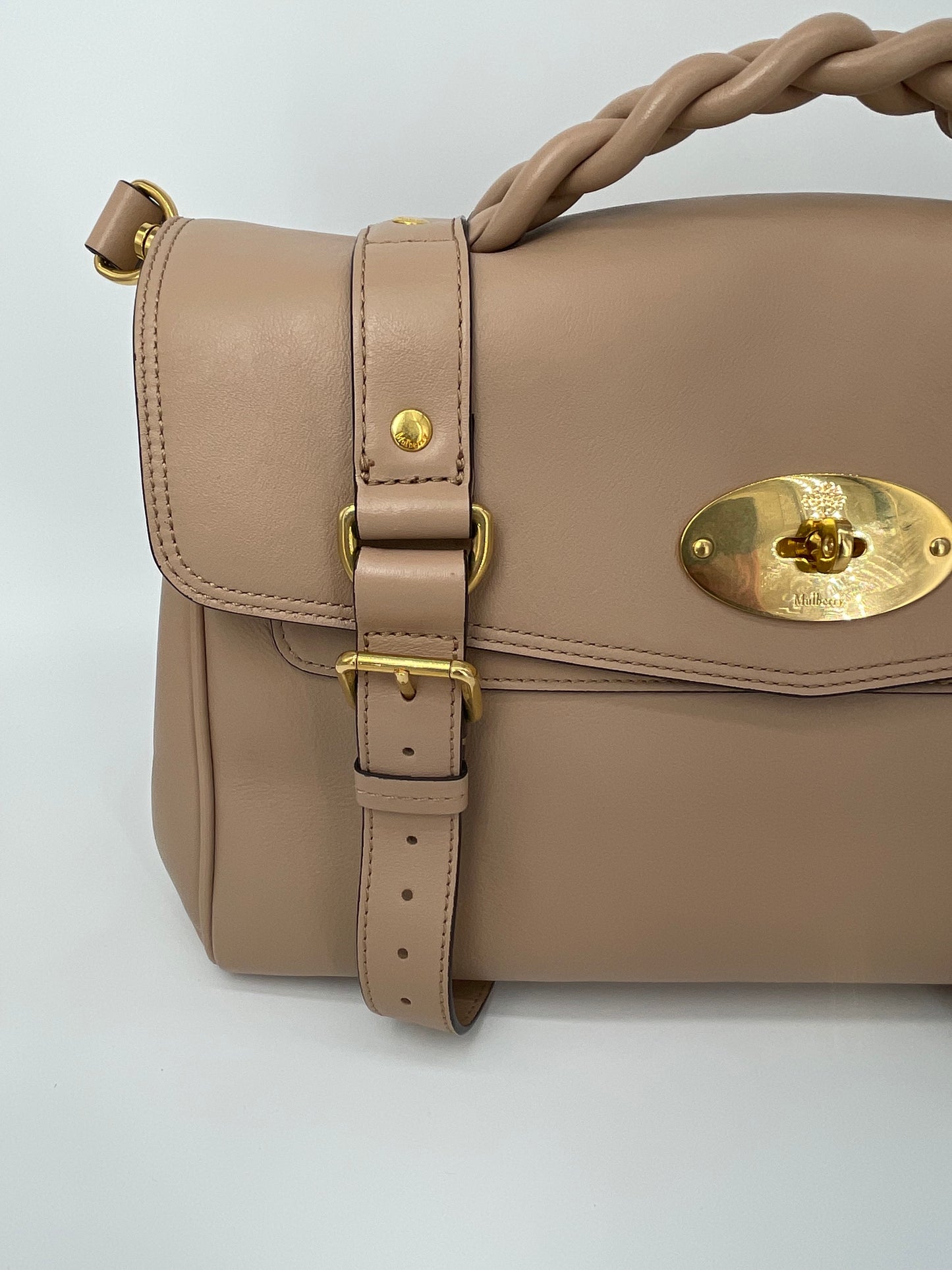 Preloved Mulberry Alexa Satchel Bag, Regular