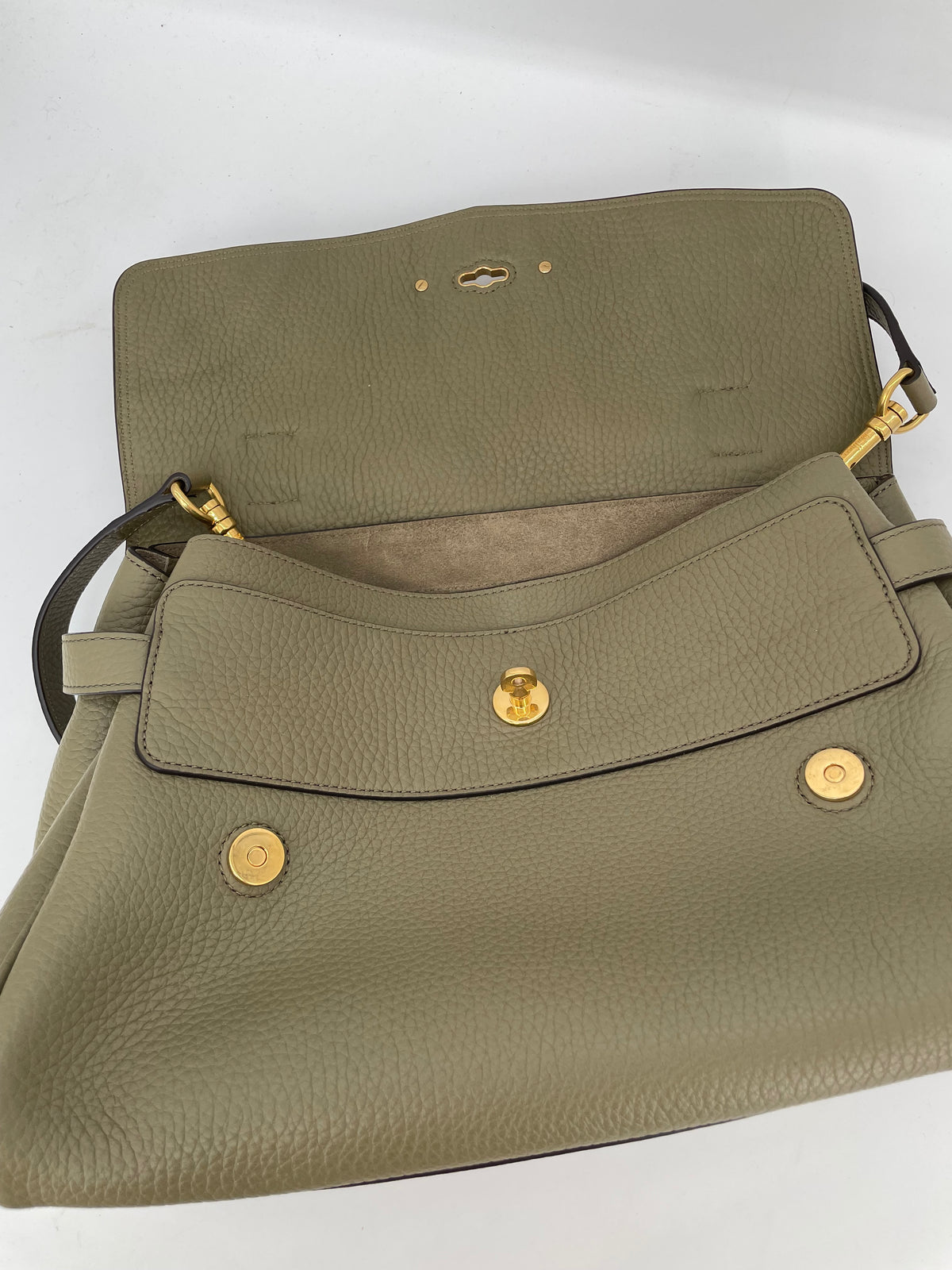 Preloved Mulberry Alexa Satchel Bag, Regular