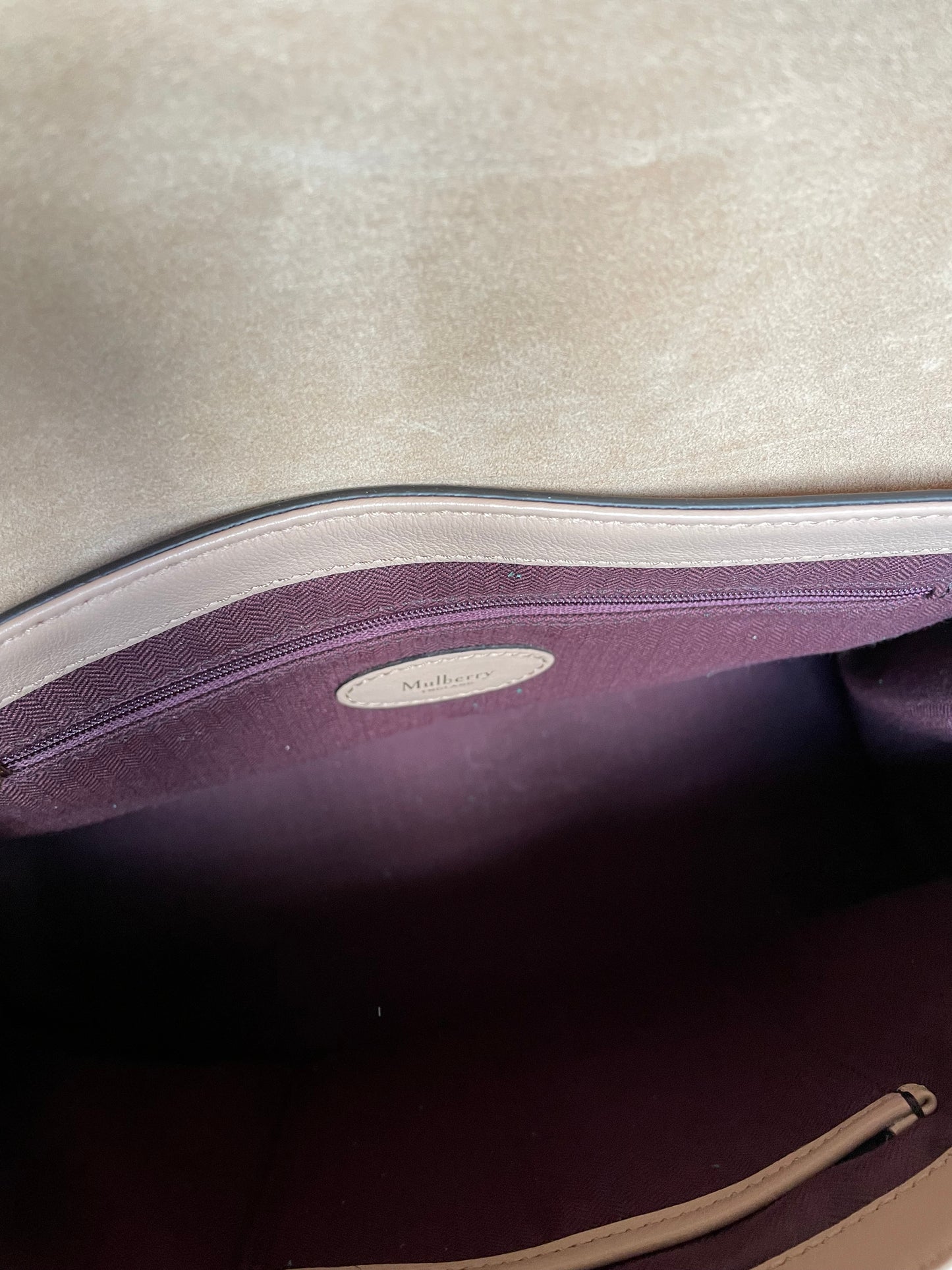 Preloved Mulberry Alexa Satchel Bag, Regular