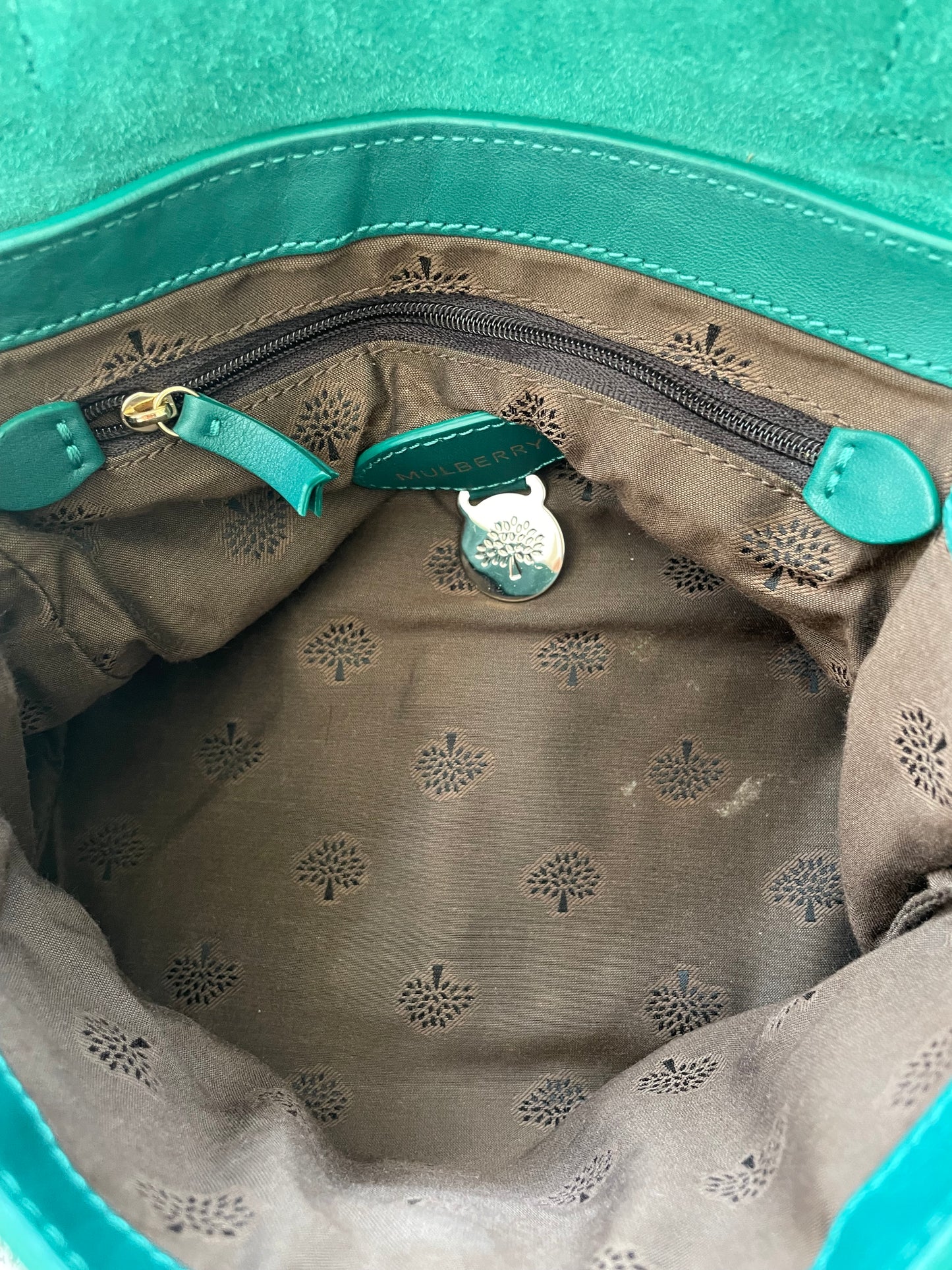 Preloved Mulberry Alexa Satchel Bag, Mini