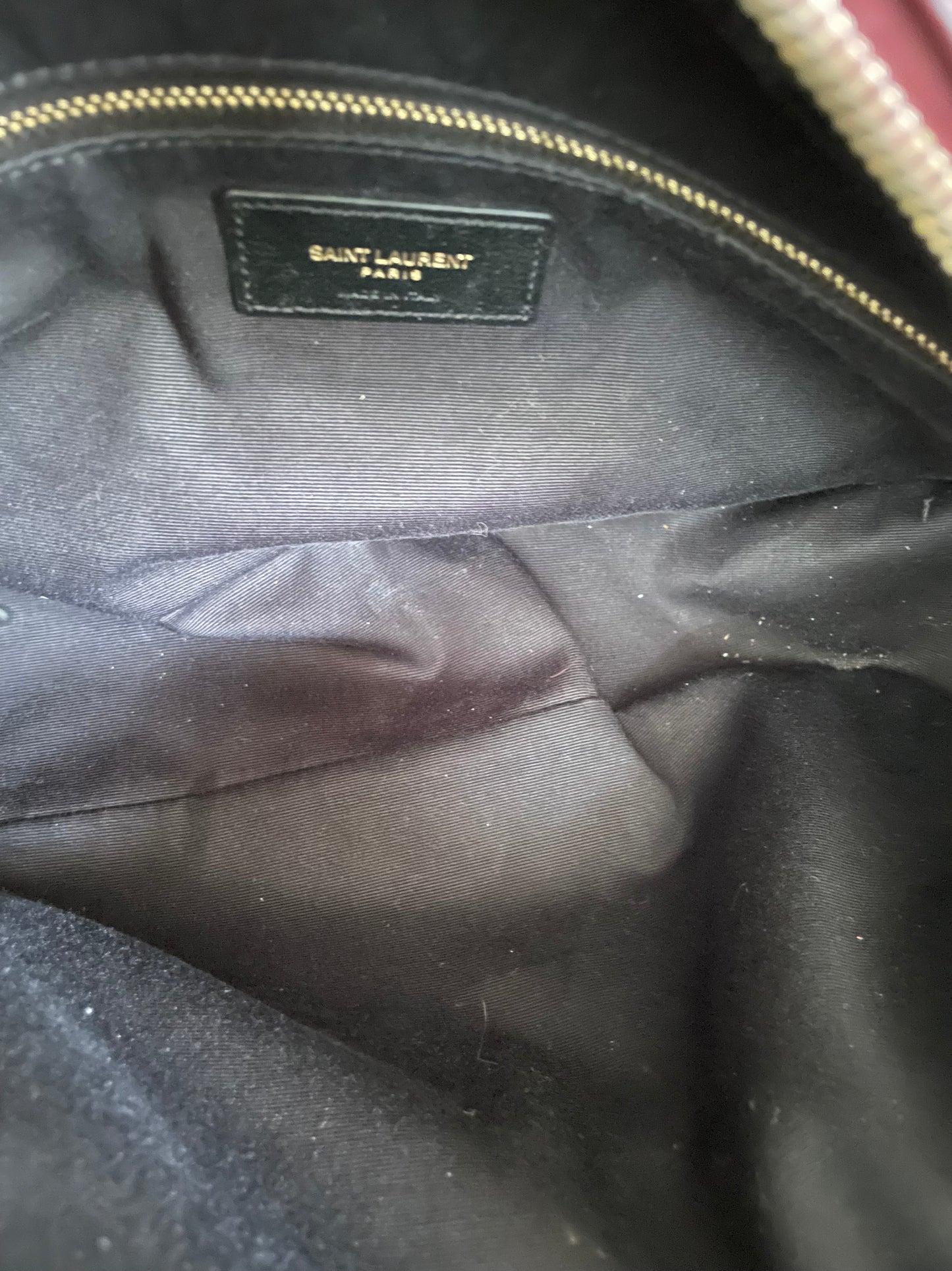 Preloved Saint Laurent Joan Camera Crossbody Bag, Medium