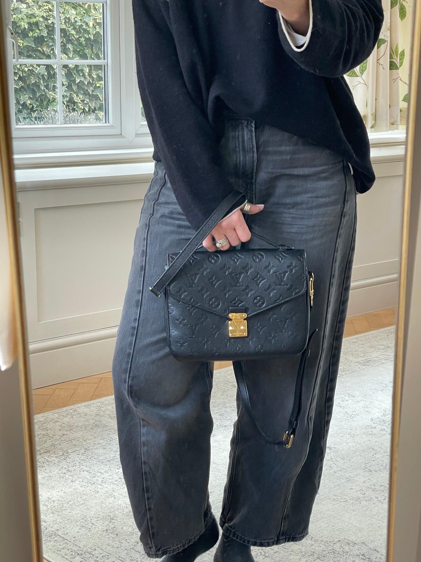 Preloved Louis Vuitton Empreinte Metis Crossbody Bag