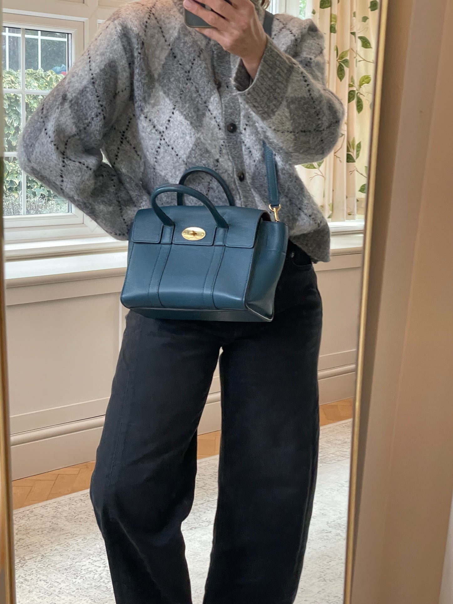 Preloved Mulberry Bayswater Tote Bag, Small