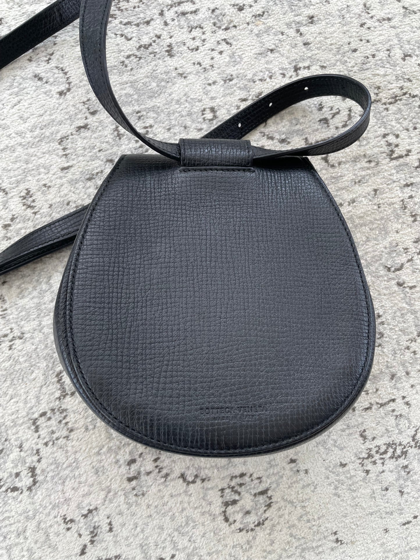 Preloved Bottega Veneta Palmellato Rounded Belt Bag