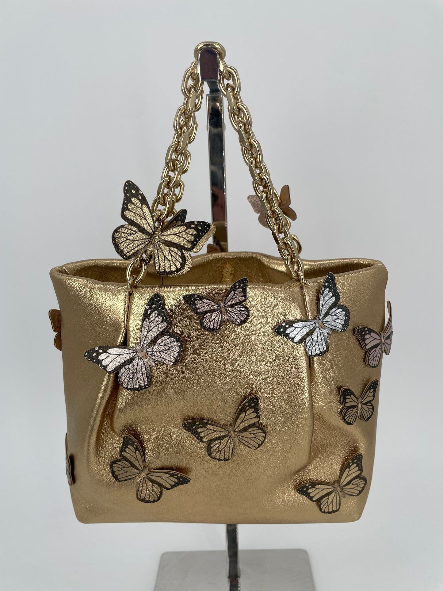 Preloved Aquazzura Papillion Tote Bag, Mini