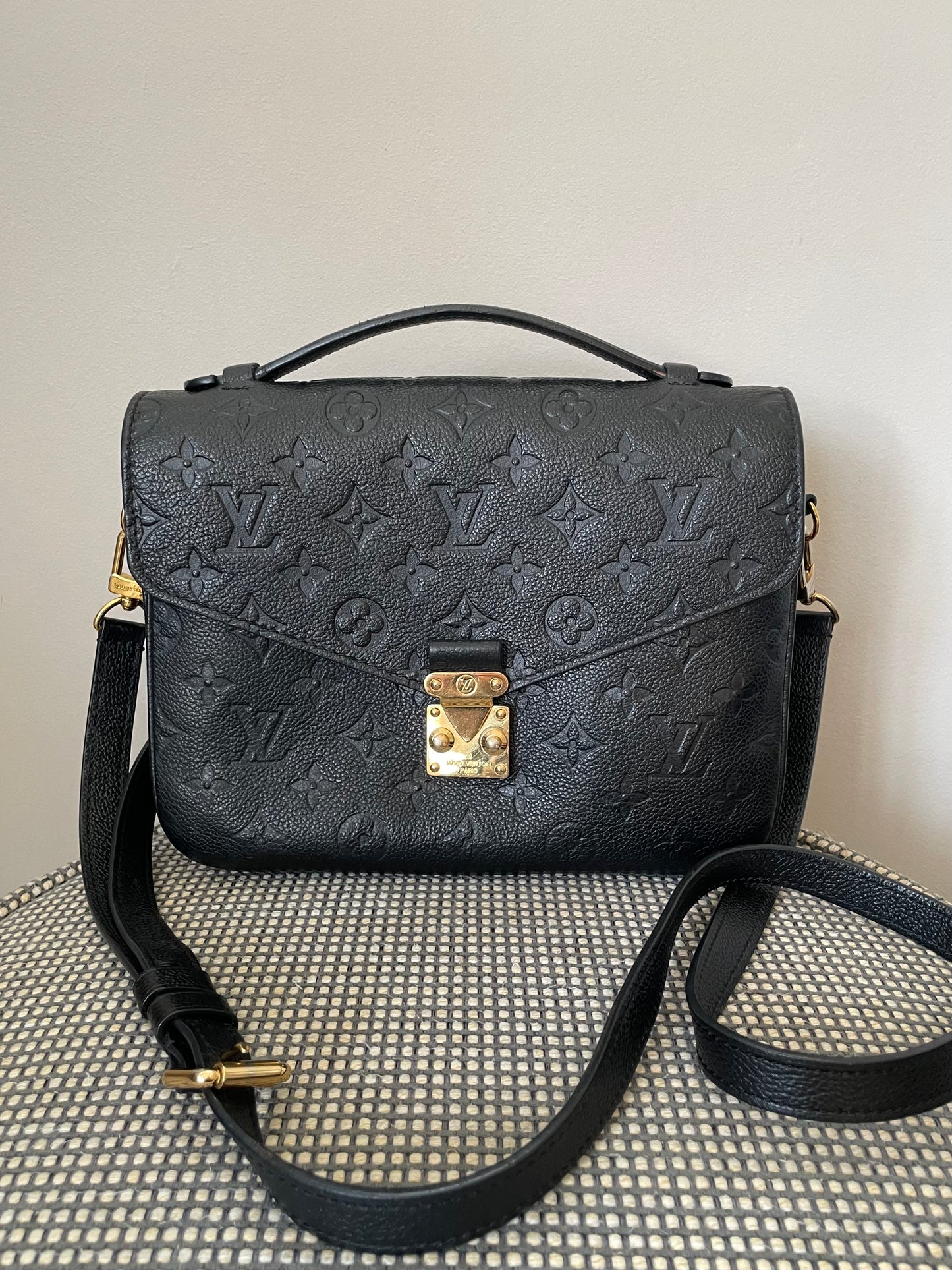 Preloved Louis Vuitton Empreinte Metis Crossbody Bag