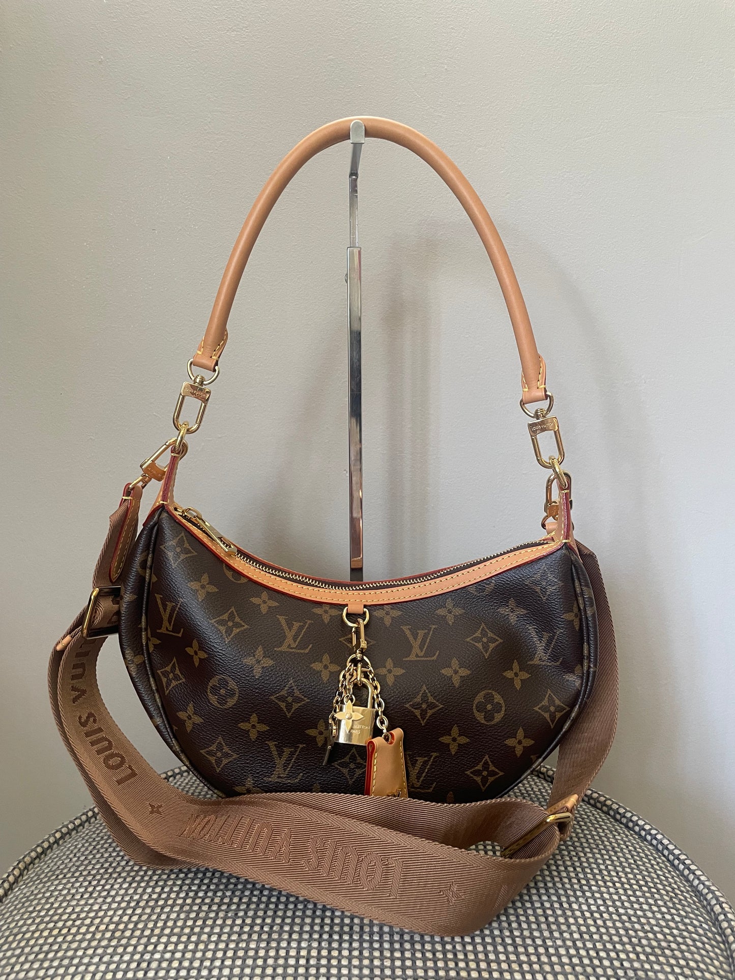 Preloved Louis Vuitton Looping Monogram Two Way Bag