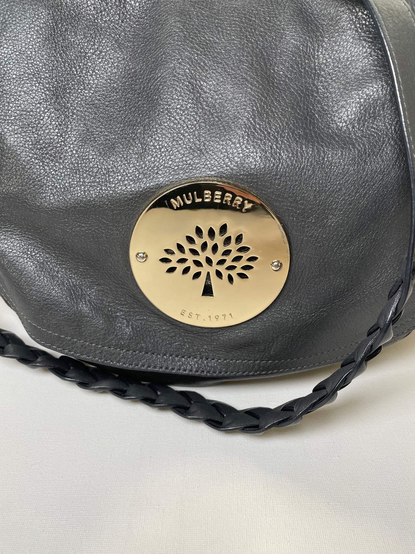 Preloved Mulberry Daria Satchel Shoulder Bag, Medium