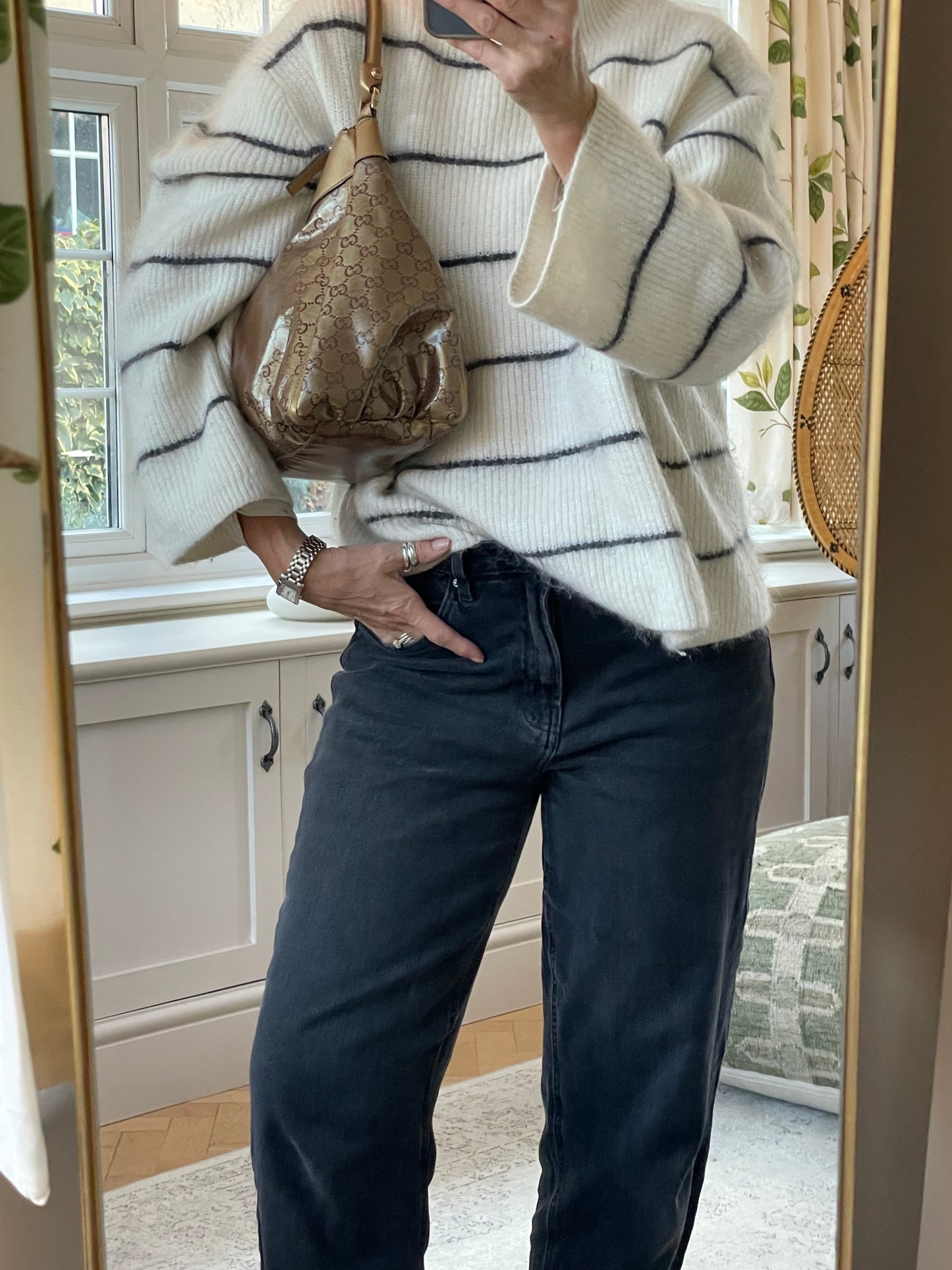 Preloved Gucci D-Ring Shoulder Bag