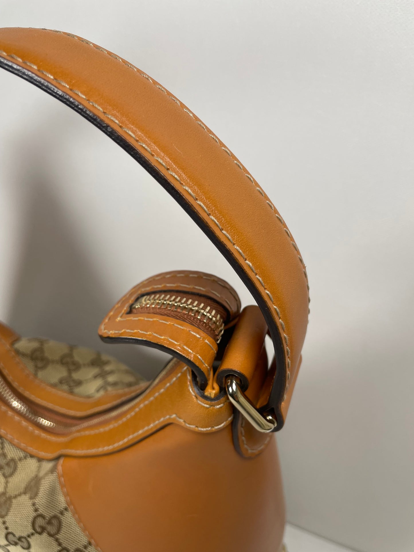 Preloved Gucci GG Heritage Horsebit Hobo Bag