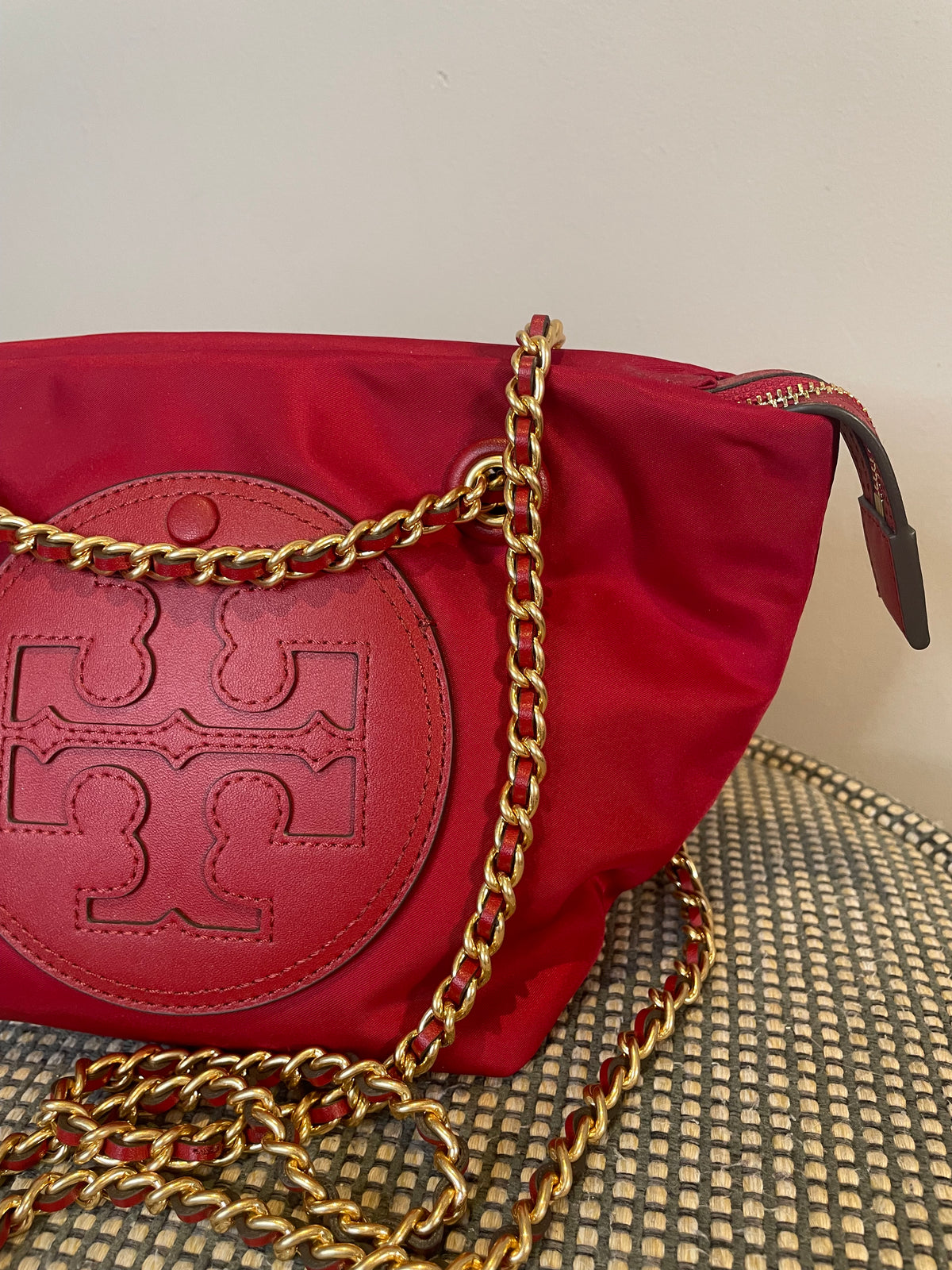 Preloved Tory Burch Ella Chain Bag, Small